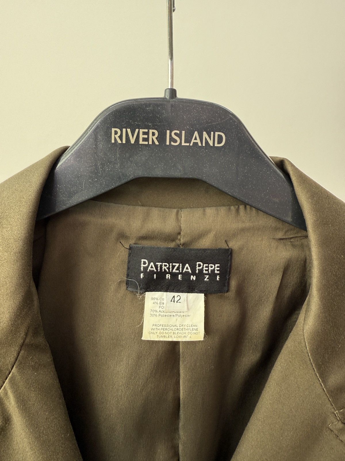 Patrizia Pepe Vintage Patrizia Pepe Firenze Blazer Jacket Women Cropped Size M / US 6-8 / IT 42-44 - 5 Thumbnail