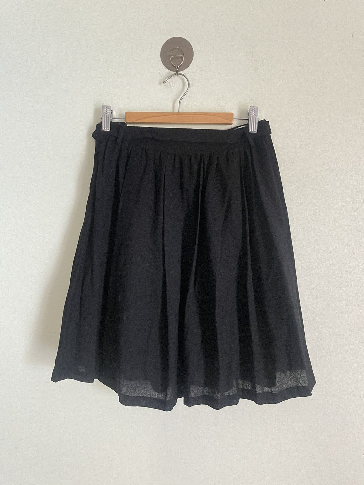 Burberry Burberry Black Mini Skirt Size 25" / US 0 / IT 36 - 2 Thumbnail