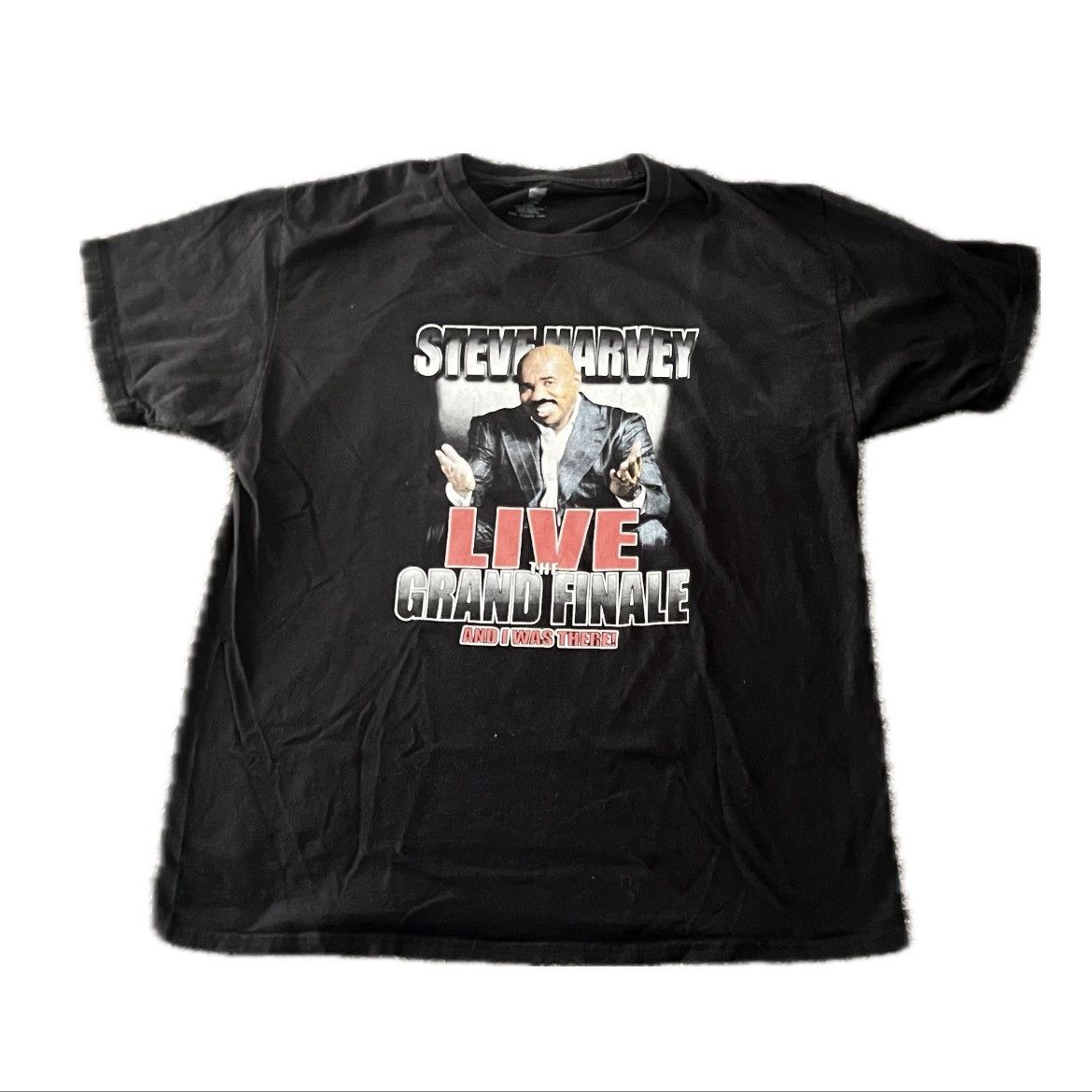 Vintage Vtg. 2012 Steve Harvey the Grand Finale tee official merch Size US L / EU 52-54 / 3 - 1 Thumbnail