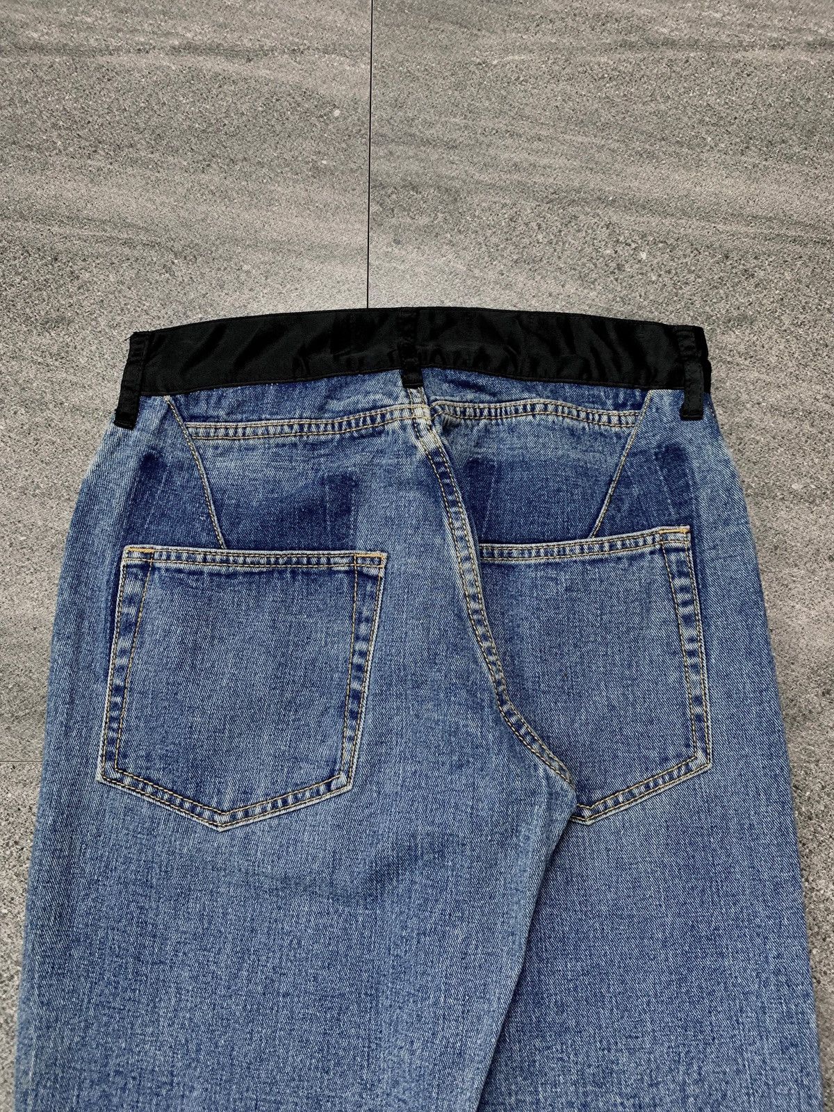 Junya Watanabe FREE TAX! Nylon Waistband Denim Jeans- 29” Size US 29 - 10 Thumbnail