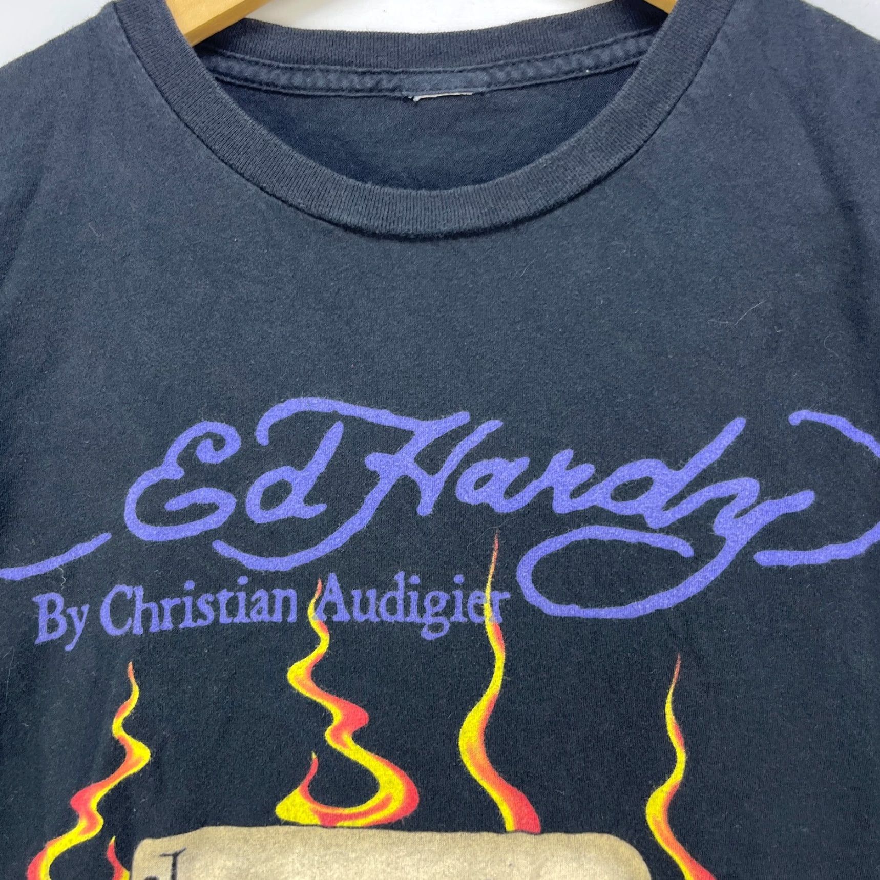 Ed Hardy VINTAGE Ed Hardy Dracula Joker T Shirt M Black Mens T-Shirt Size US M / EU 48-50 / 2 - 6 Thumbnail