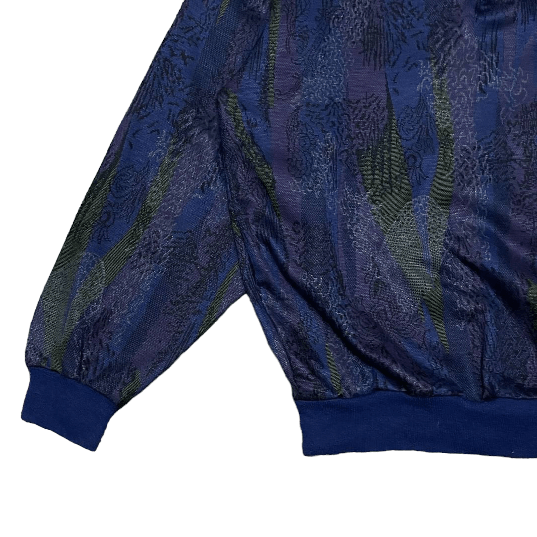 Japanese Brand Archive Vintage Japanese Brand All Overprint Sweatshirt Size US L / EU 52-54 / 3 - 3 Thumbnail