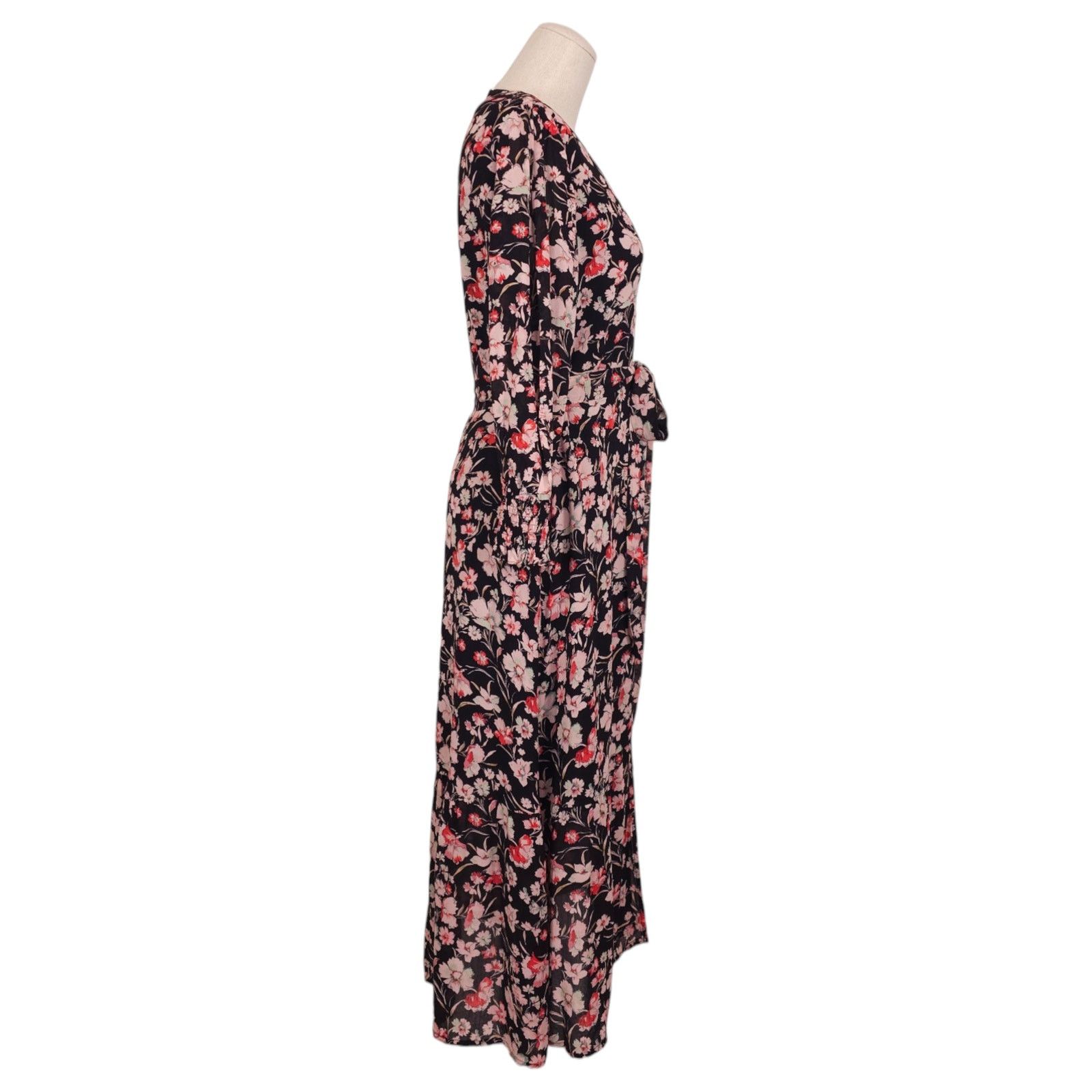 Sanctuary Sanctuary Fontana Button Front Belted Midi Dress Sz 8 Size M / US 6-8 / IT 42-44 - 4 Thumbnail