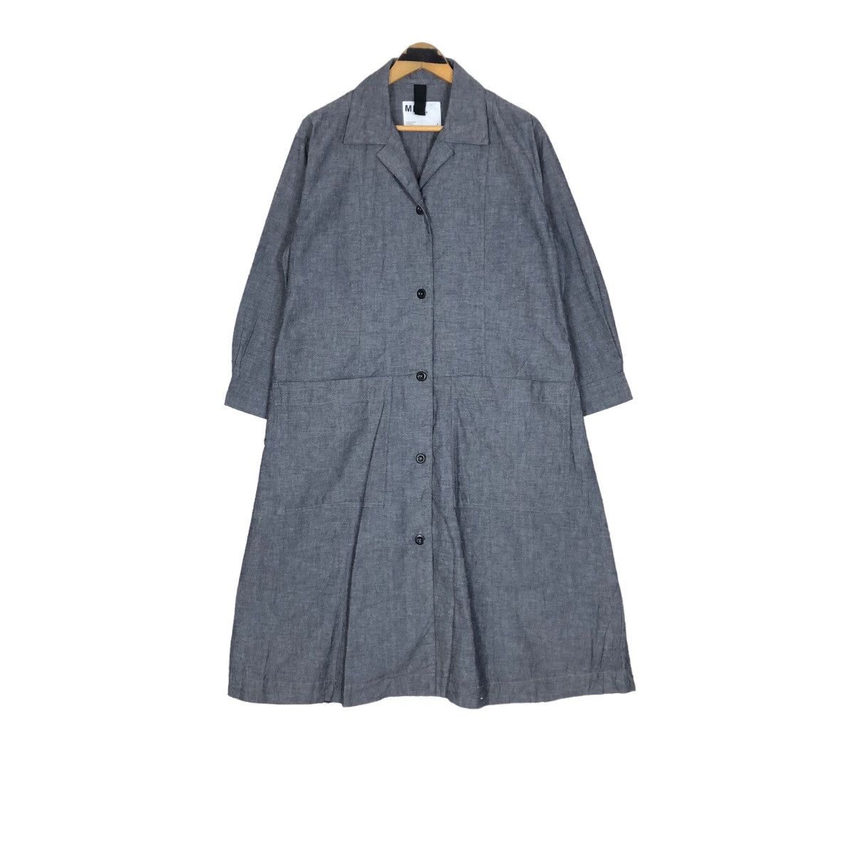 Designer × Margaret Howell Vintage Margaret Howell MHL Single Breasted Cotton Car Coat Size XS / US 0-2 / IT 36-38 - 2 Thumbnail