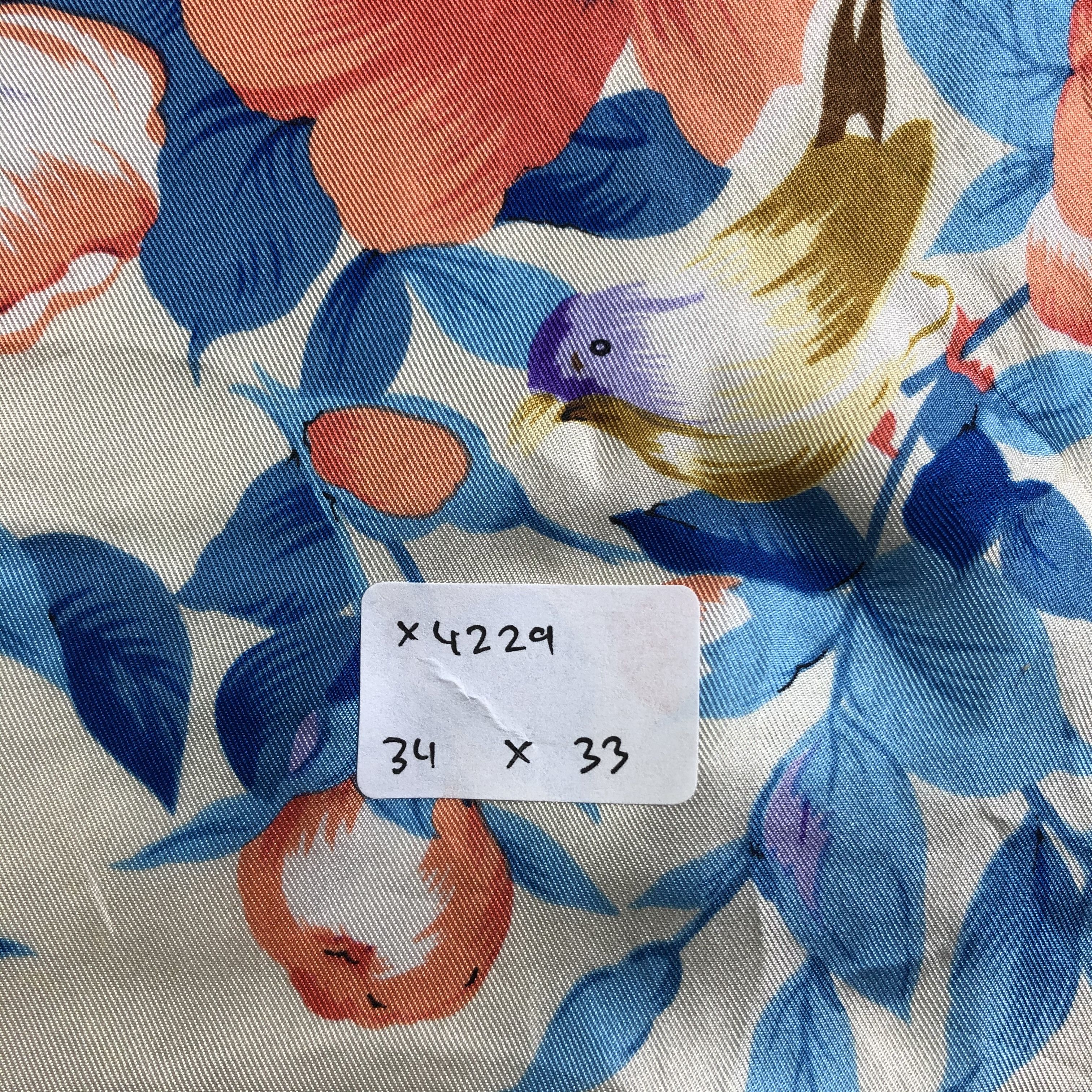 Vintage Vintage Jean Patou Silk Scarf Size ONE SIZE - 5 Thumbnail