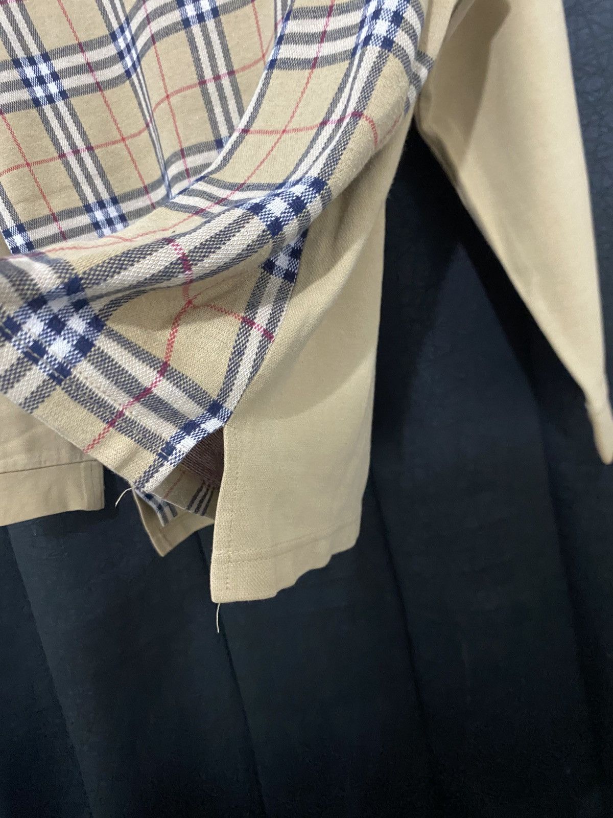 Burberry Burberry Nova Check L/S Polos Size US M / EU 48-50 / 2 - 4 Thumbnail