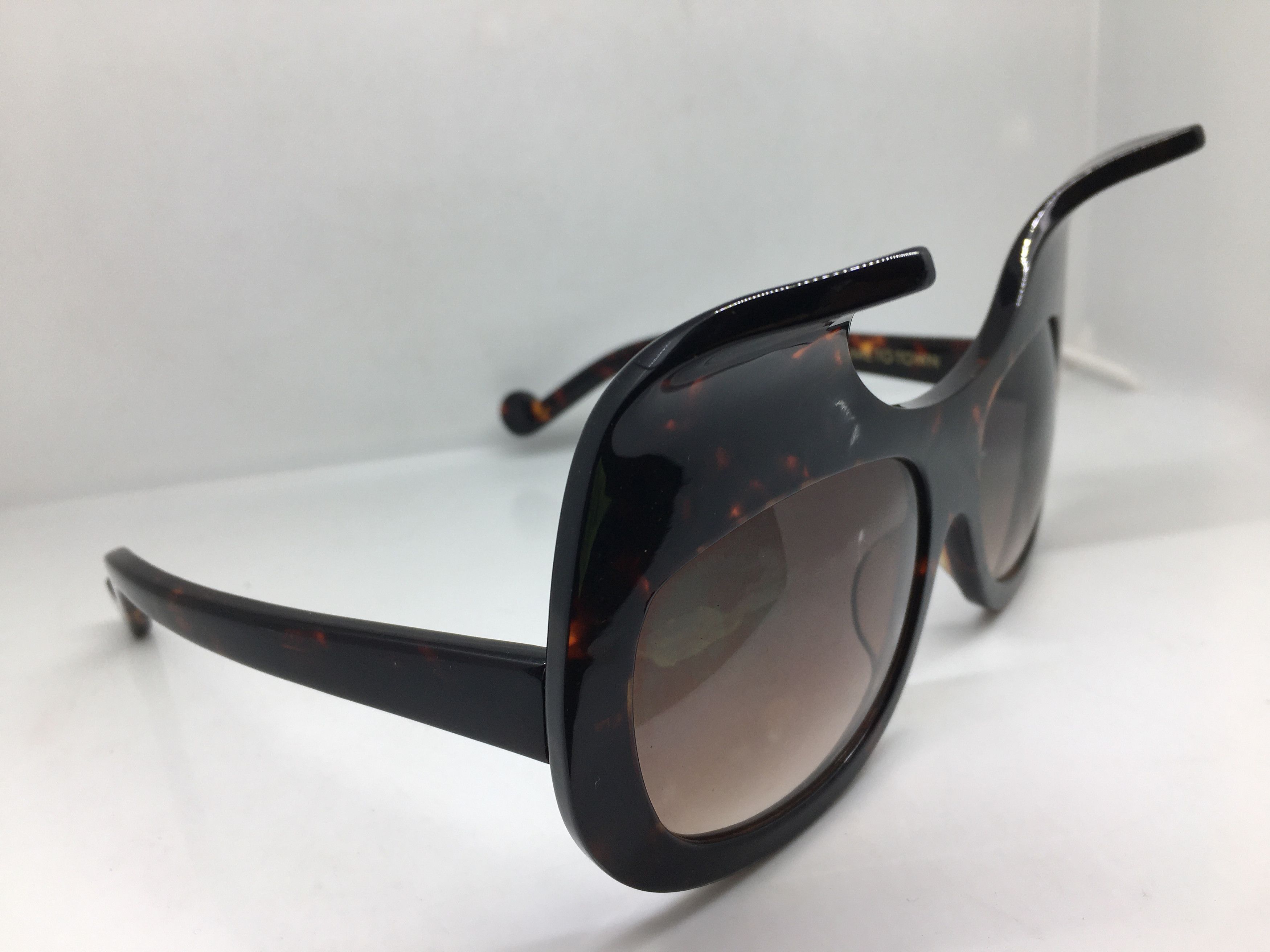 Other Ana-Karin Karlsson Handmade Tortoise Oversize Sunglasses Size ONE SIZE - 2 Thumbnail