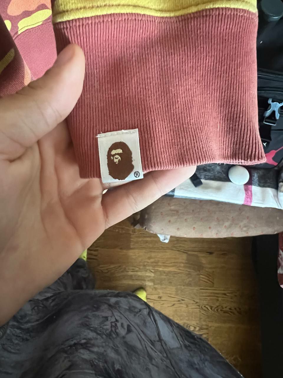 Bape Bape 1st Camo Red Shark Sweatshirt Crewneck Size US S / EU 44-46 / 1 - 3 Thumbnail