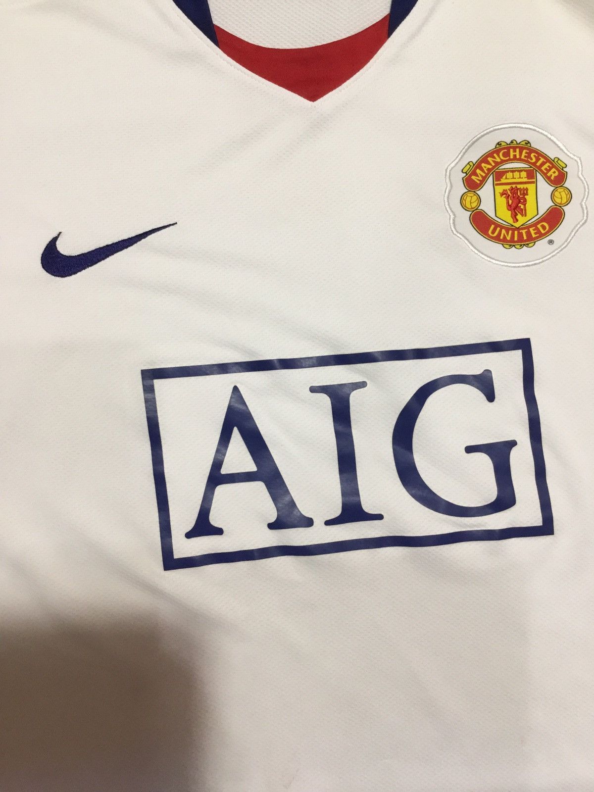 Nike MANCHESTER UNITED Home shirt jersey NIKE 2008/10 SIZE XXL Size US XXL / EU 58 / 5 - 6 Thumbnail