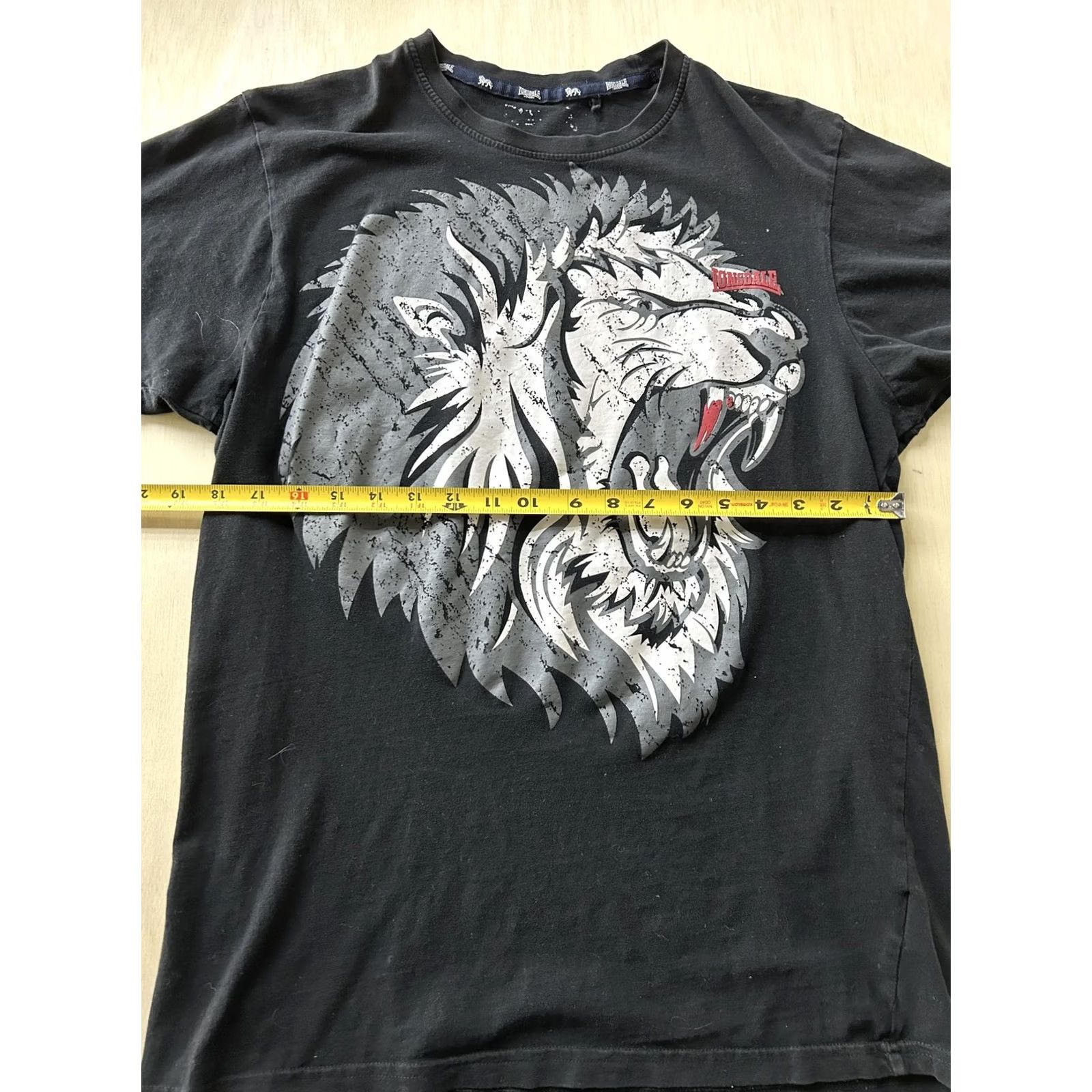 Lonsdale Lonsdale London Shirt Mens Medium Black Roaring Lion Graphic Tee T-Shirt Size US M / EU 48-50 / 2 - 5 Thumbnail