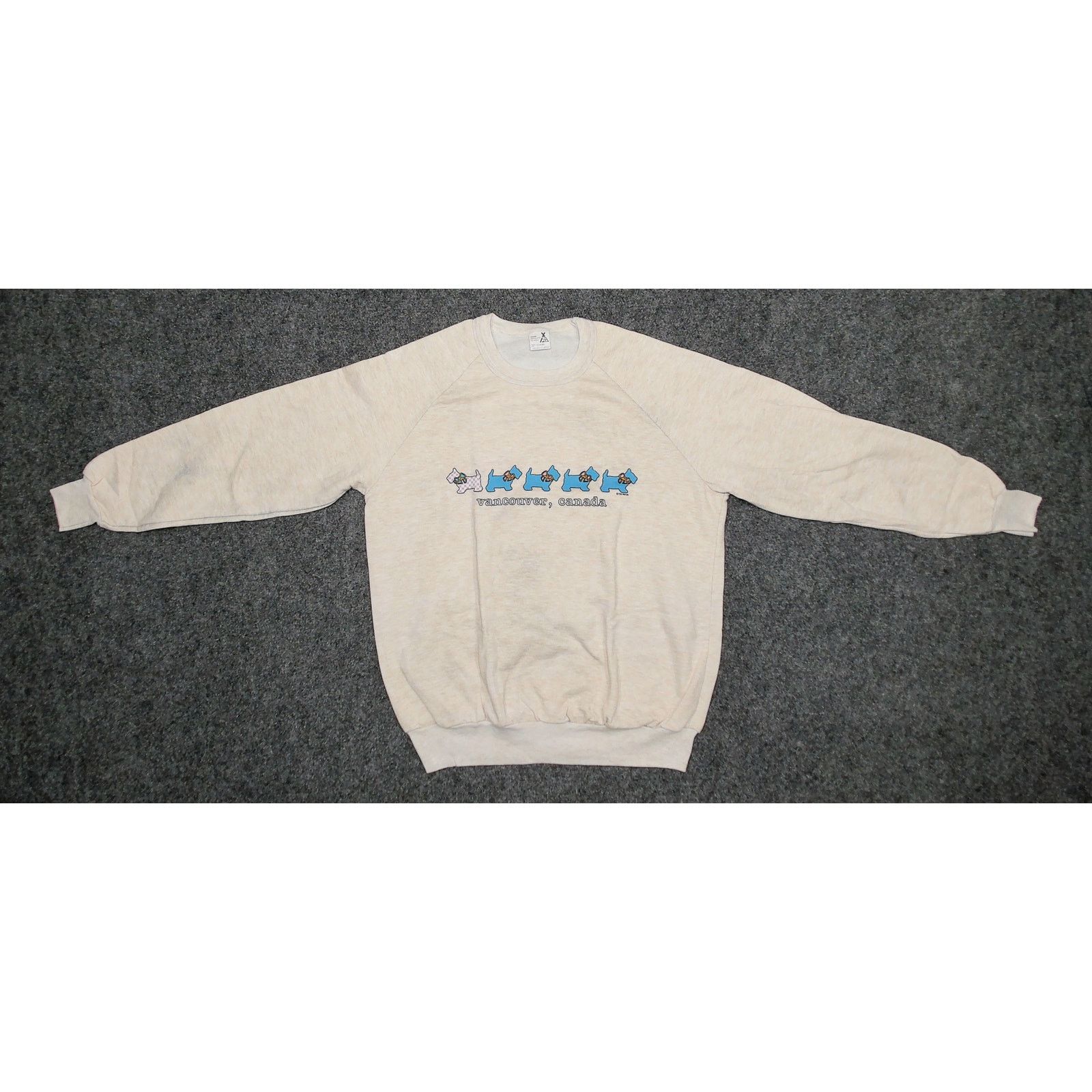 Vintage Vintage 1988 Teepee Boxy Cut Scottie Dog Raglan Size XL / US 12-14 / IT 48-50 - 4 Thumbnail