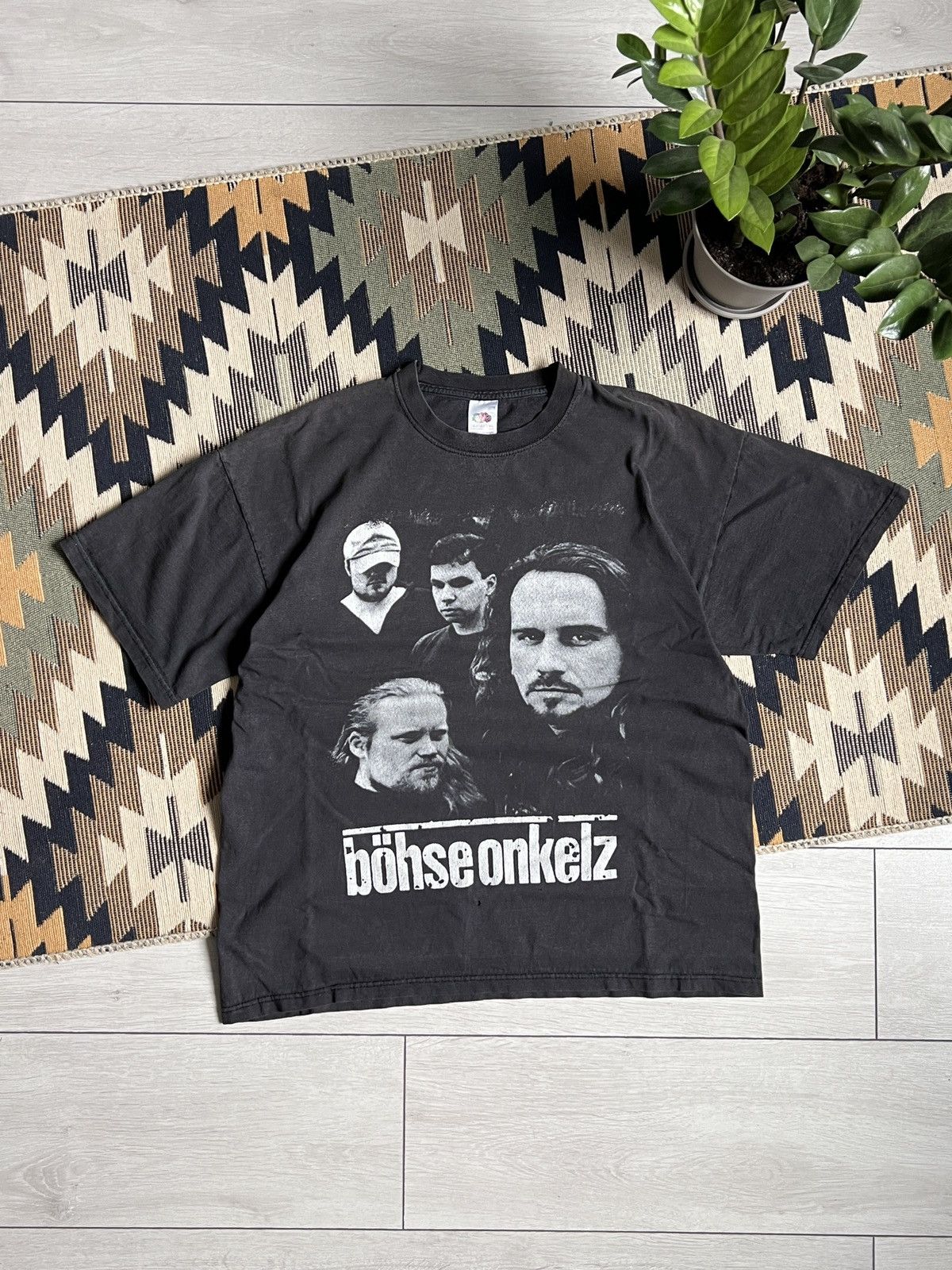 Band Tees × Vintage Vintage Böhse Onkelz Band T-shirt Size US L / EU 52-54 / 3 - 1 Thumbnail
