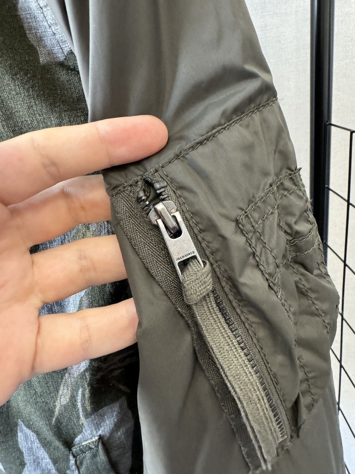 Allsaints AllSaints Fulton Bomber Jacket Japanese Cloth size L Size US L / EU 52-54 / 3 - 10 Thumbnail
