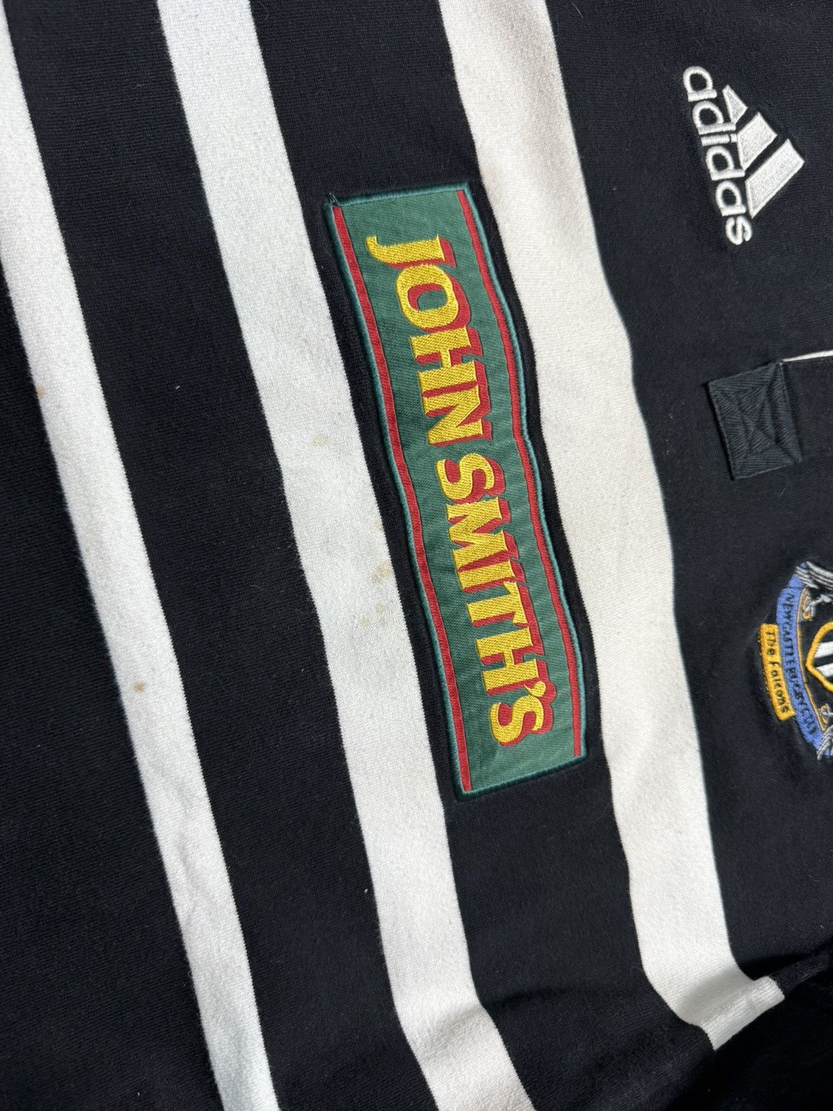 Adidas Adidas FC Newcastle Vintage 90’s Football Rugby Sweatshirt Size US S / EU 44-46 / 1 - 4 Thumbnail