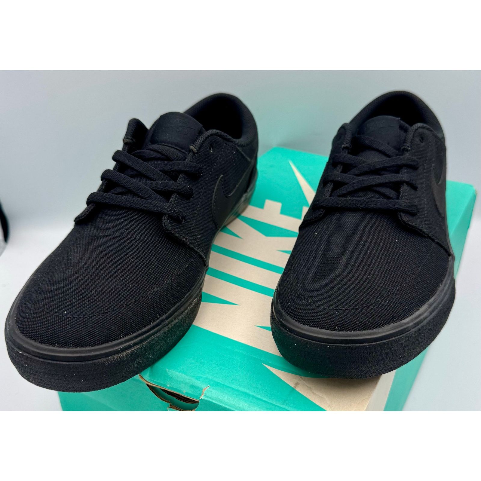 Nike Nike SB Portmore II Size 10 Black Canvas 880268-001 Size US 12 / EU 45 - 4 Thumbnail