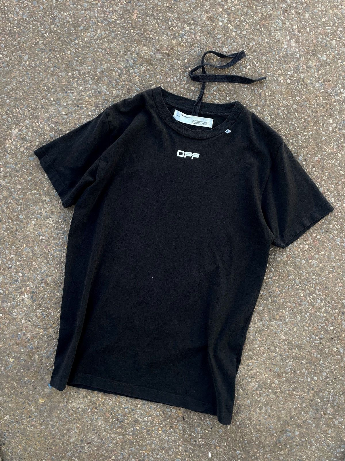 Off-White Off White Caravaggio Arrow Perfect Fade Cracked Tee Size US L / EU 52-54 / 3 - 2 Thumbnail