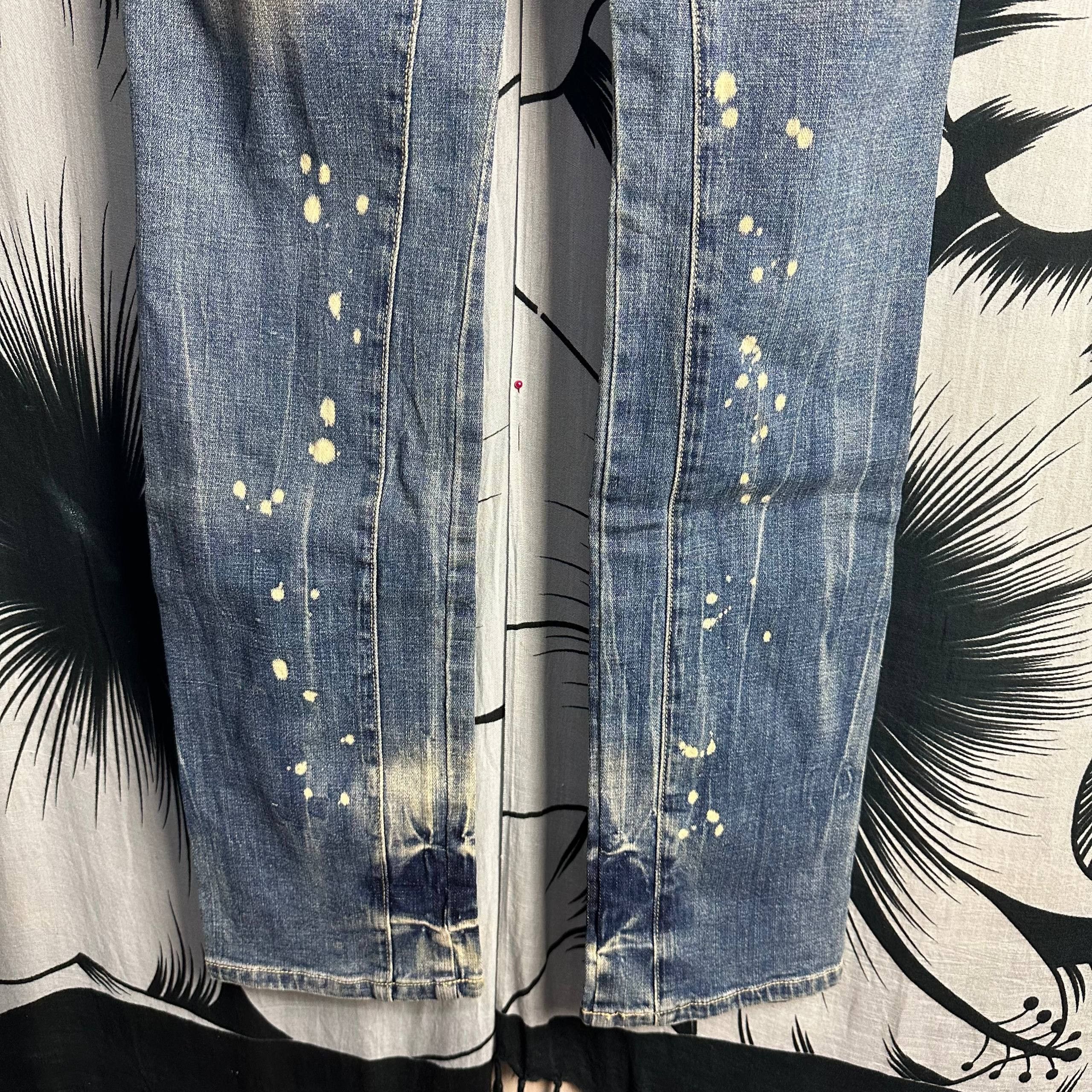 PPFM 2000s PPFM Eastern Rock Punk Denim Jeans Size US 32 / EU 48 - 11 Thumbnail