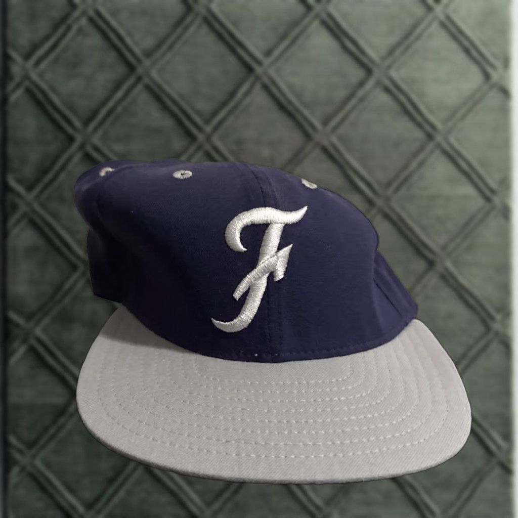 New Era VINTAGE 90s New Era Baseball Hat Fletcher High School Senators Pro Model 7 1/8 Purple Men Hats Size ONE SIZE - 1 Thumbnail