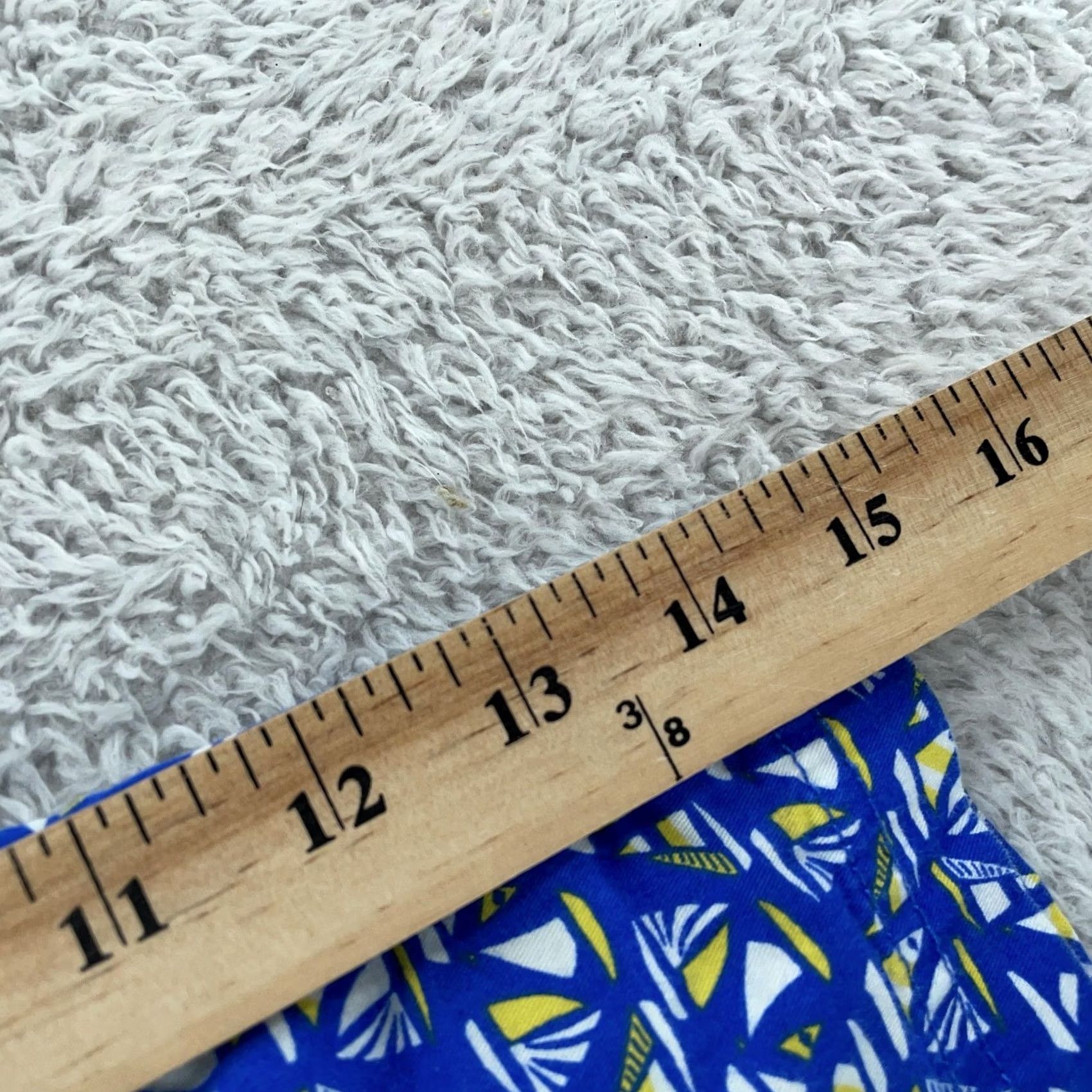 Nautica Columbia Womens 12 Shorts 36x6 Sailboat Print Cotton Nautical Blue Sailboat Geometric Vintage Beach Athletic Fishing Mens Womens Boys Girls Size 34" / US 12 / IT 48 - 6 Thumbnail