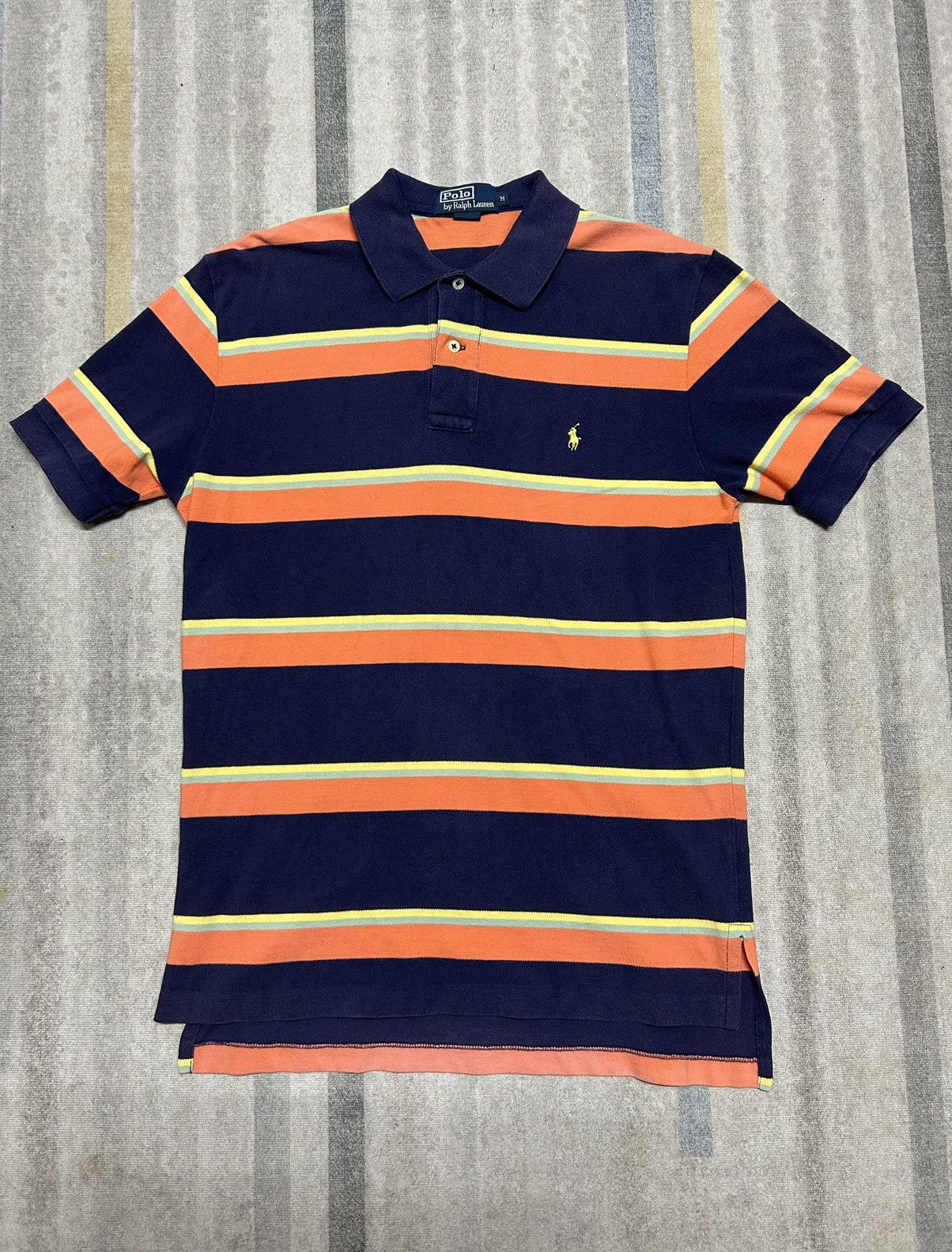 Designer × Polo Ralph Lauren × Ralph Lauren Ralph lauren stripe polo tshirt Size US M / EU 48-50 / 2 - 1 Thumbnail