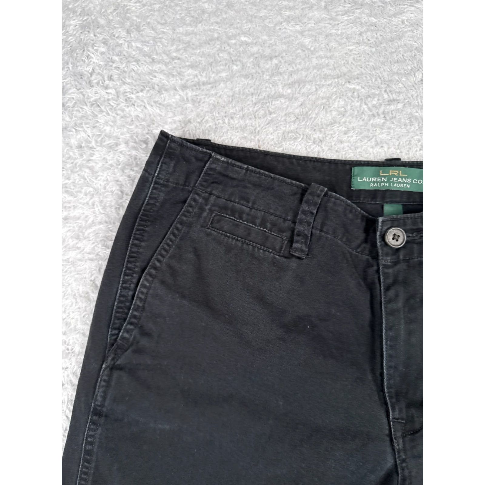 Ralph Lauren Lauren Ralph Lauren Shorts Women 2P Petite Black 100% Cotton Twill Chino Hiking Camp 26x6 Womens Size 26" / US 2 / IT 38 - 4 Thumbnail