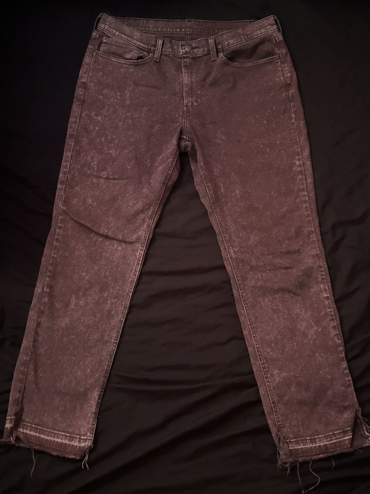 Image of Levis Levi’S Denim Jeans in Maroon, Men's (Size 36)