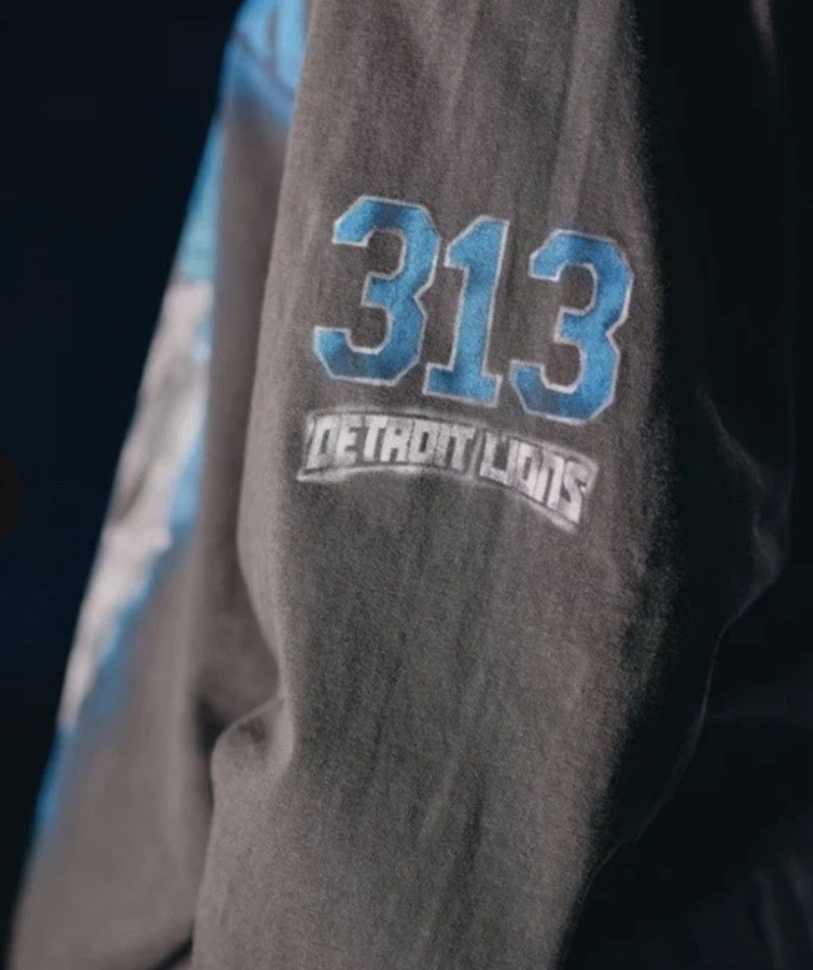 Eminem Eminem Detroit Lions Capsule All Grit 313 Long Sleeve Shirt Size US M / EU 48-50 / 2 - 7 Thumbnail