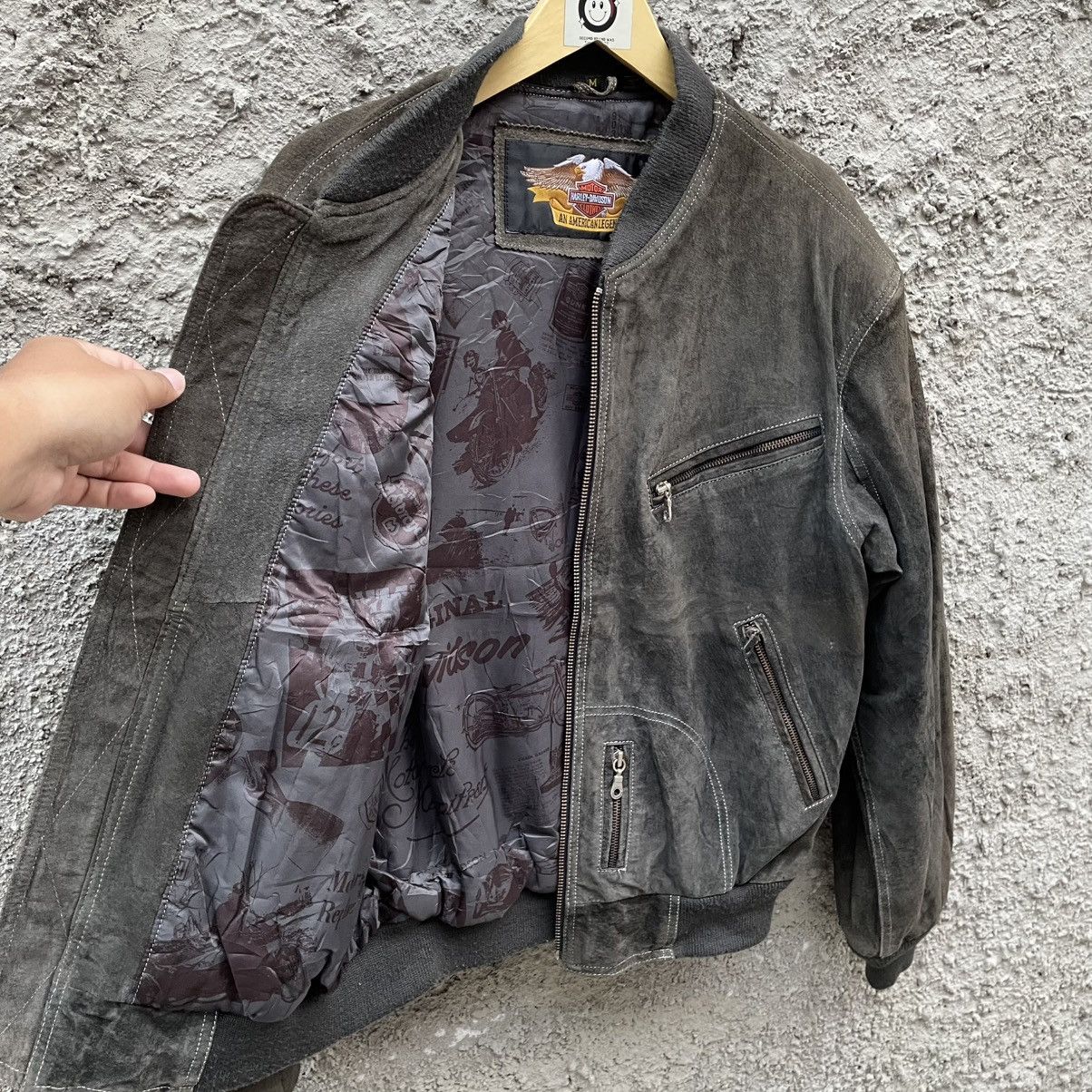 Harley Davidson Vintage Bomber Harley Davidson Size US XL / EU 56 / 4 - 3 Thumbnail