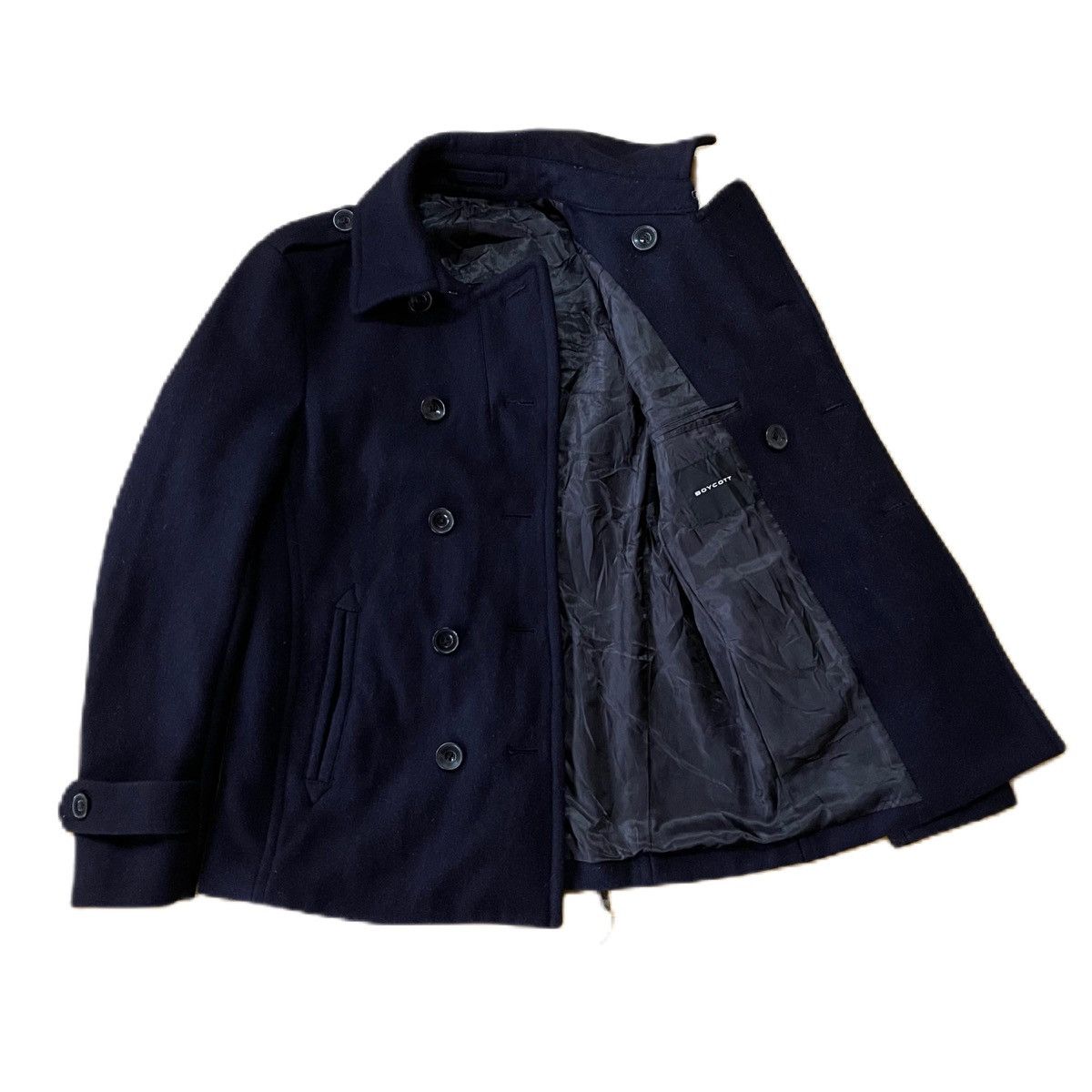 Boycott Boycott peacoat wool jacket Size US M / EU 48-50 / 2 - 3 Thumbnail