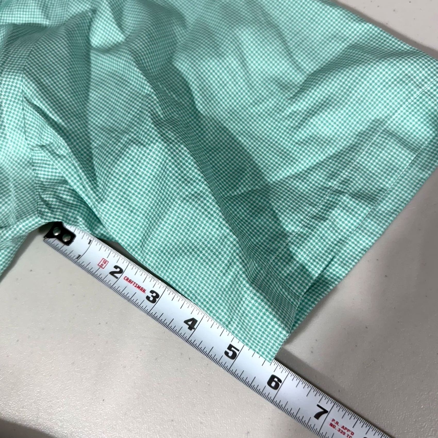 Cremieux Daniel Cremieux Shirt Men L Green Plaid Signature Collection Button Short Sleeve Size US L / EU 52-54 / 3 - 4 Thumbnail