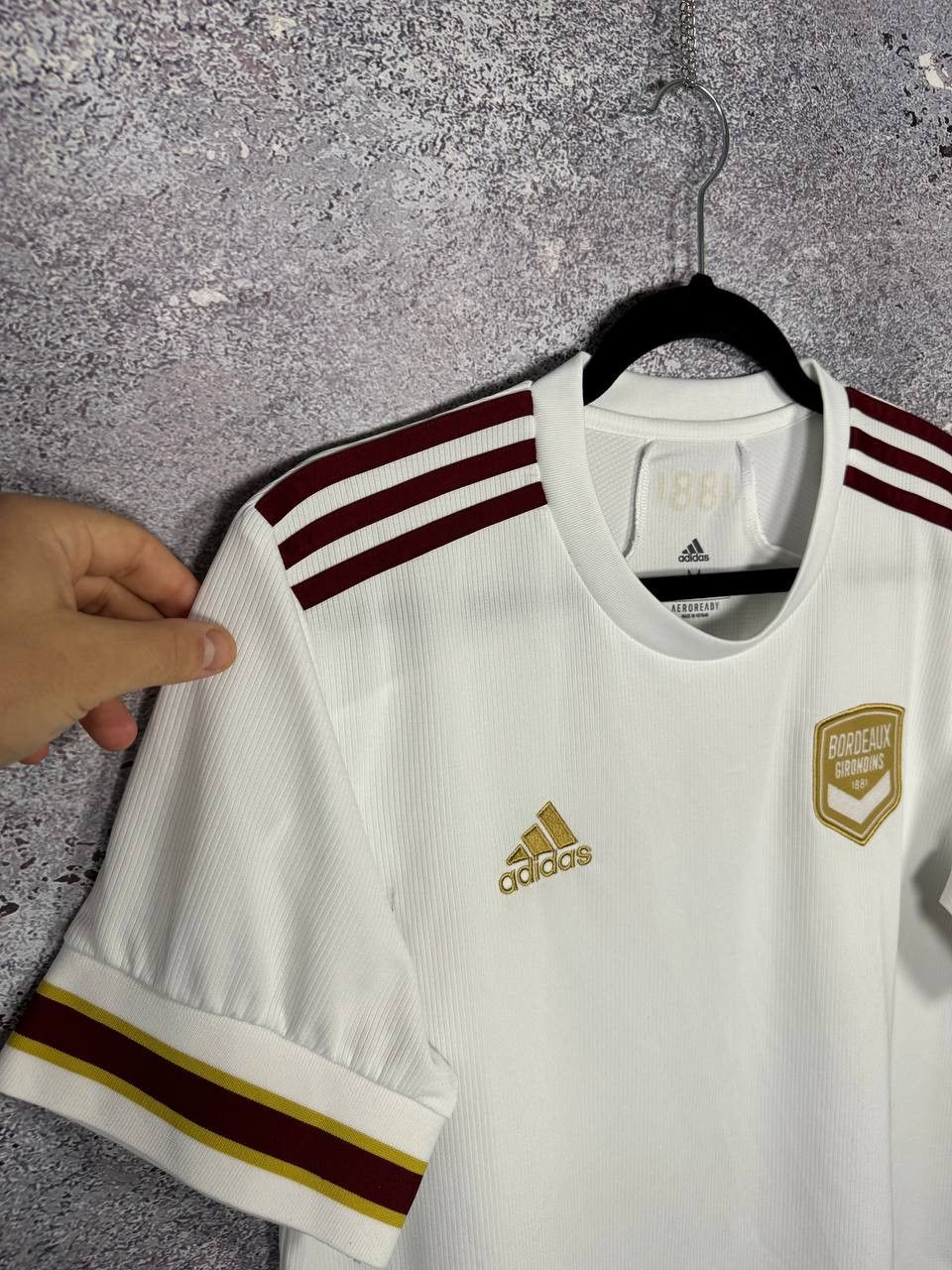 Adidas Girondins Bordeaux 2020/21 Away Adidas Soccer Jersey Size US M / EU 48-50 / 2 - 9 Thumbnail