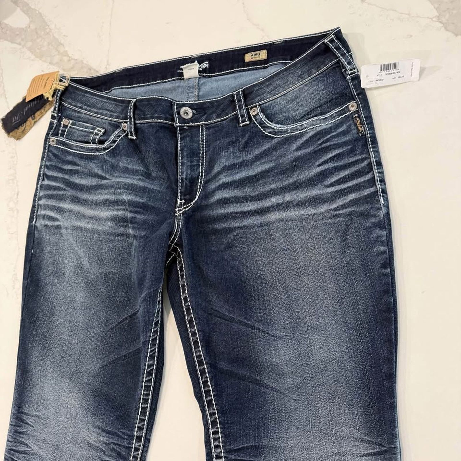 Silver Jeans Co. Silver Jeans NWT Aiko Bootcut Denim Women's W20xL31 Blue Size 42" / US 20 - 3 Thumbnail
