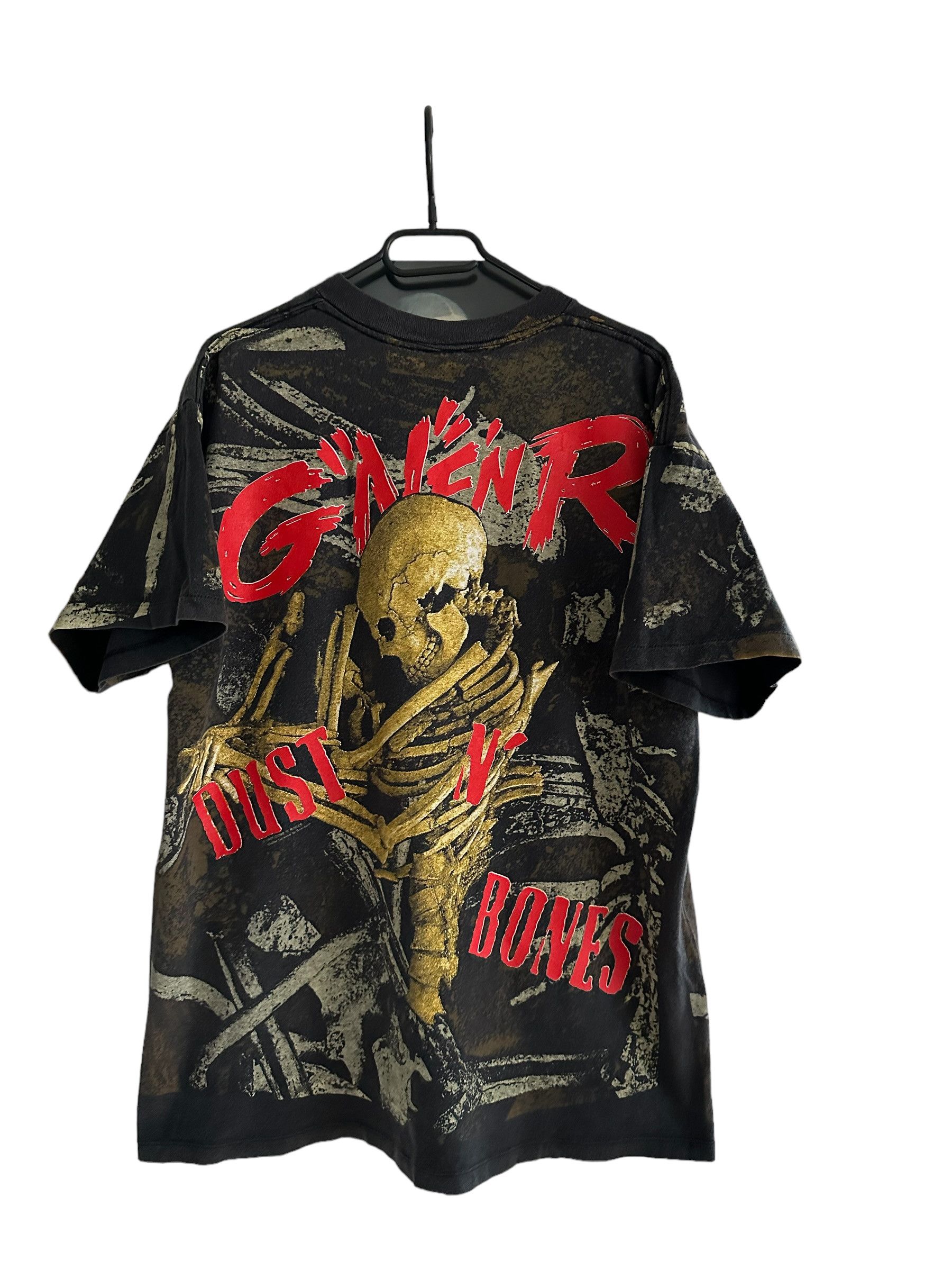 Band Tees × Vintage Vintage 1992 Guns N’ Roses Shirt Dust N’ Bones ALL OVER Tee Size US XL / EU 56 / 4 - 14 Thumbnail