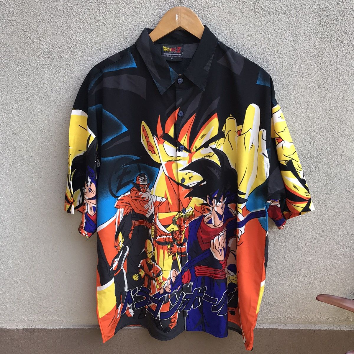 Anime × Cartoon Network × Vintage Vintage DRAGONBALL Z hawaiian shirt anime rare design Size US XL / EU 56 / 4 - 1 Thumbnail