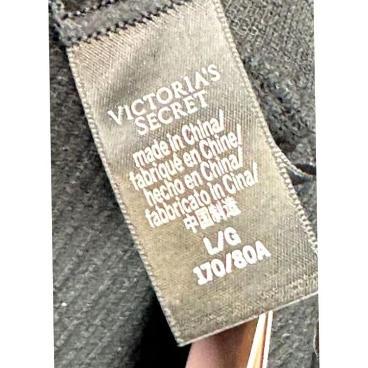 Victoria's Secret Victoria's Secret Leggings Cropped Pants Black High Rise Yoga Womens Large Size 36" / US 14 / IT 50 - 6 Thumbnail
