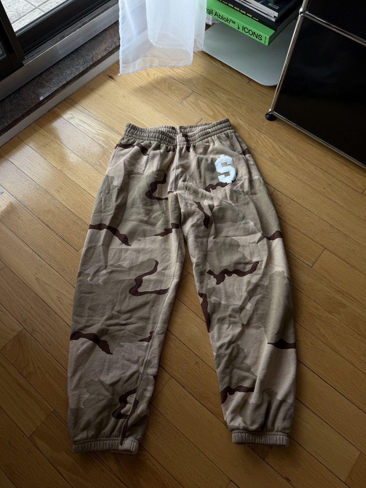 Pre-owned Supreme $ Desert Camo Sweatpants In Brown