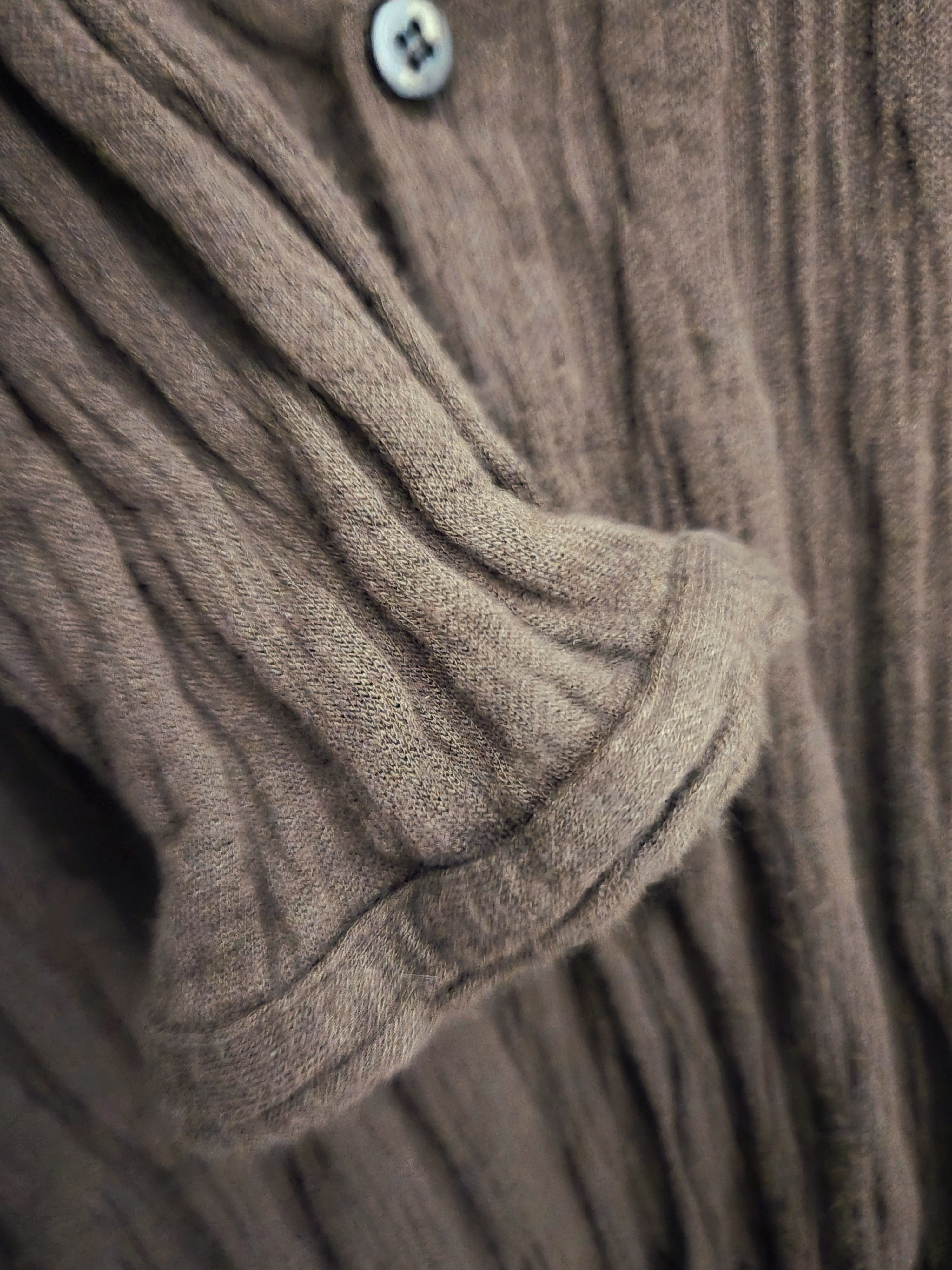 Carpe Diem C. Diem L'Maltieri Wrinkle Effect Cotton Button-up Cardigan Size US L / EU 52-54 / 3 - 4 Thumbnail