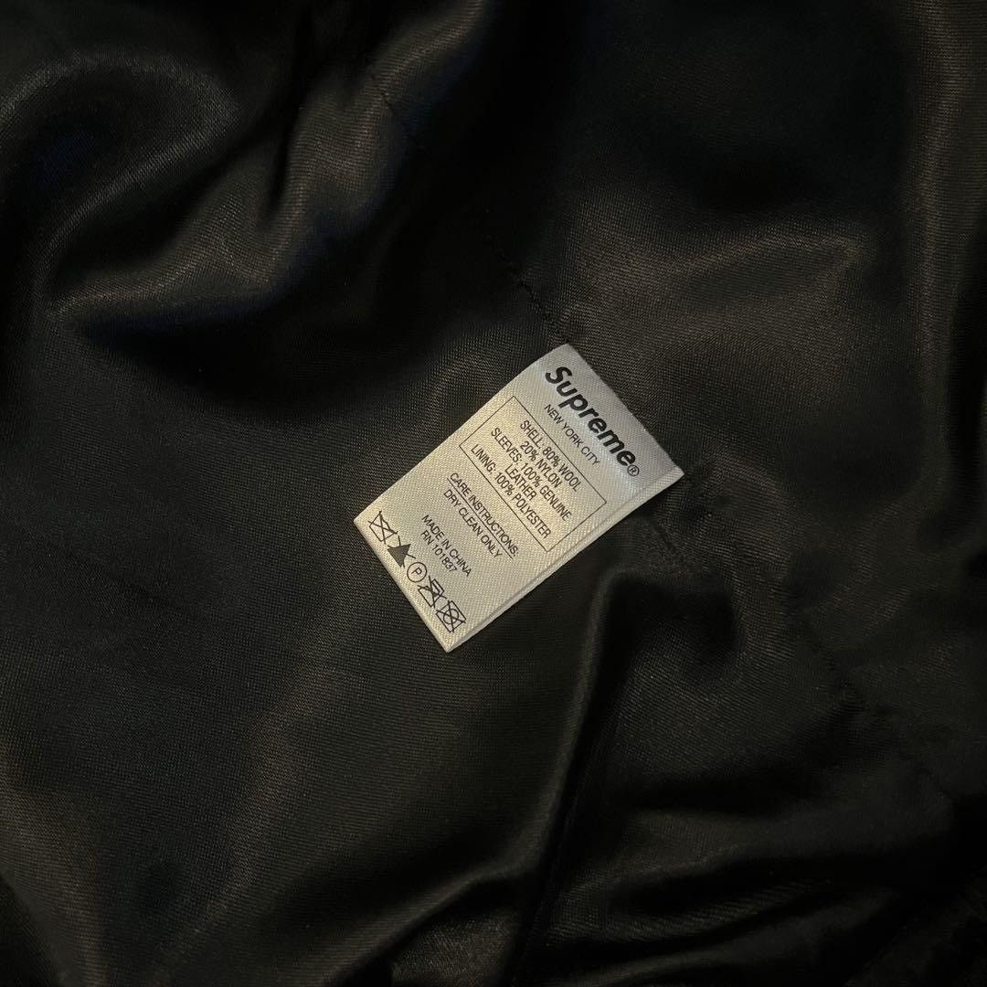 Supreme 15aw supreme Varsity Wool Jacket Stadium jacket black S Size US S / EU 44-46 / 1 - 5 Thumbnail