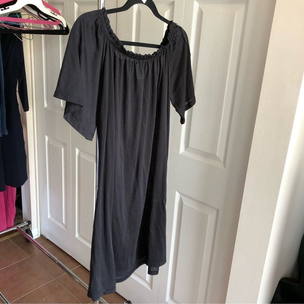 H&M Loose fit black medium top Size M / US 6-8 / IT 42-44 - 2 Thumbnail