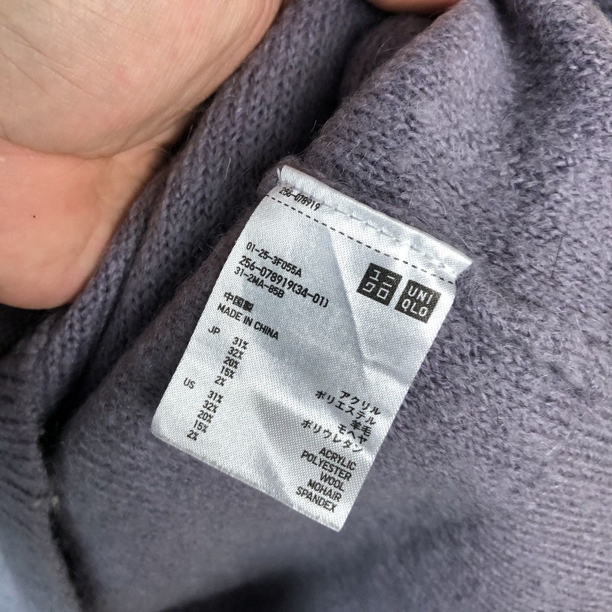Homespun Knitwear × Japanese Brand × Vintage Uniqlo japan Purple vintage sweatshirt Knitwear #A1546 Size M / US 6-8 / IT 42-44 - 11 Thumbnail