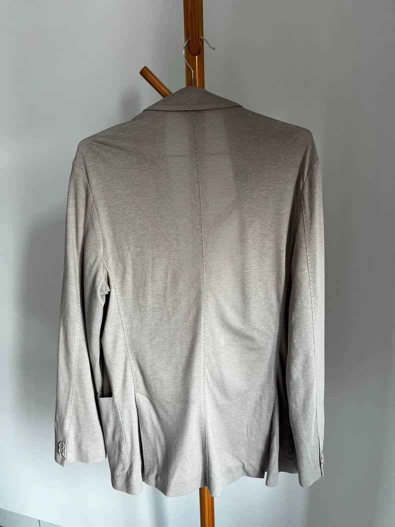 Loro Piana LORO PIANA Gray linen cotton blended casual suit Size 52L - 2 Thumbnail