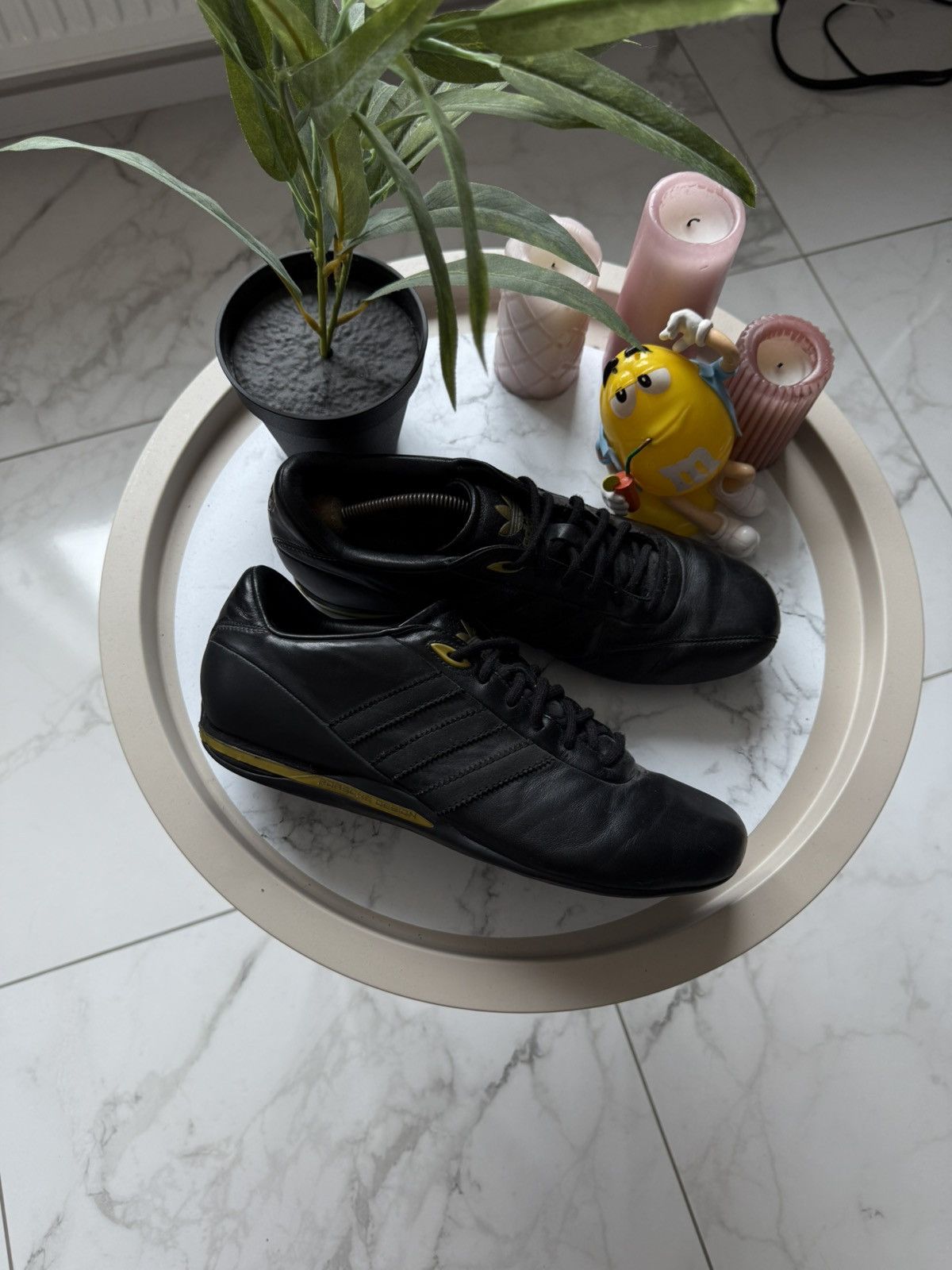 Adidas Porsche Design Shoes Leather in Black, Men's (Size 8)