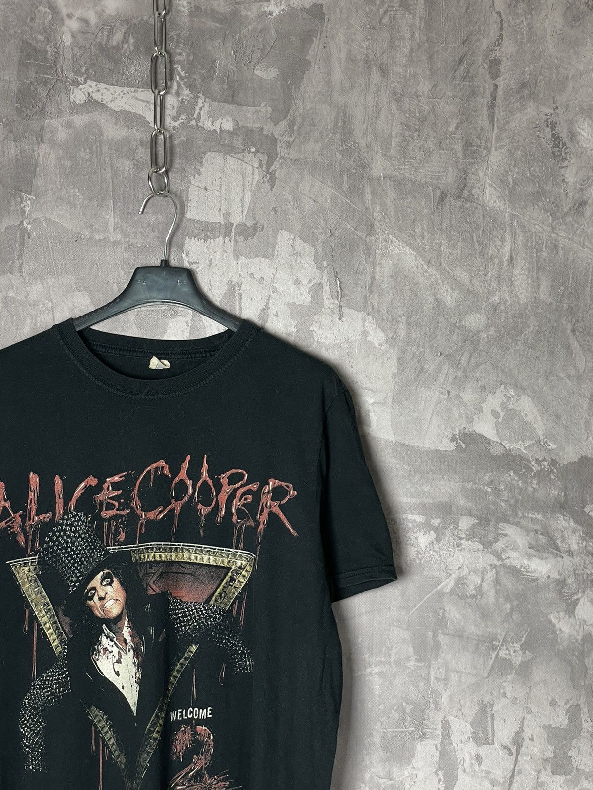 Other Vintage Y2K Alice Cooper Faded Tour Tshirt Size US M / EU 48-50 / 2 - 2 Thumbnail