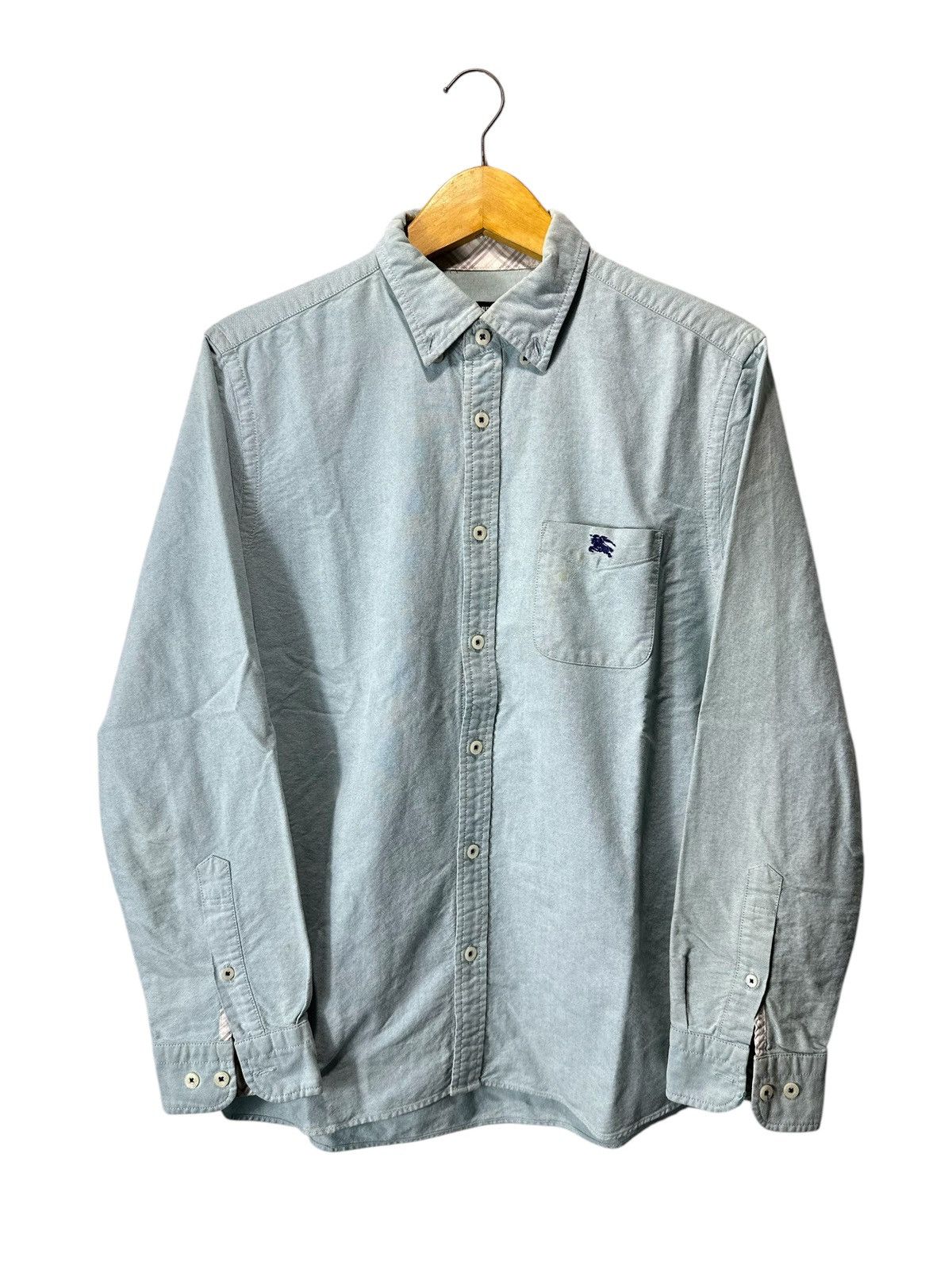 Burberry Vintage Burberry Black Label Shirt Western Button Size US M / EU 48-50 / 2 - 1 Thumbnail