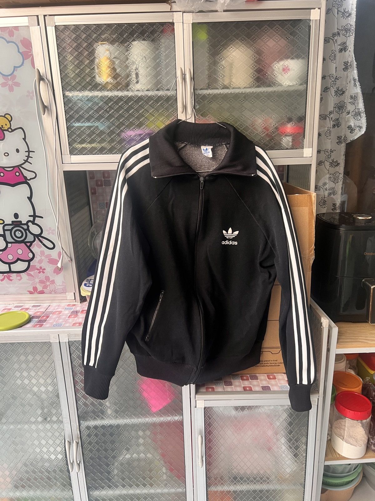 Adidas vintage 80s adidas tracktop Size US M / EU 48-50 / 2 - 1 Thumbnail