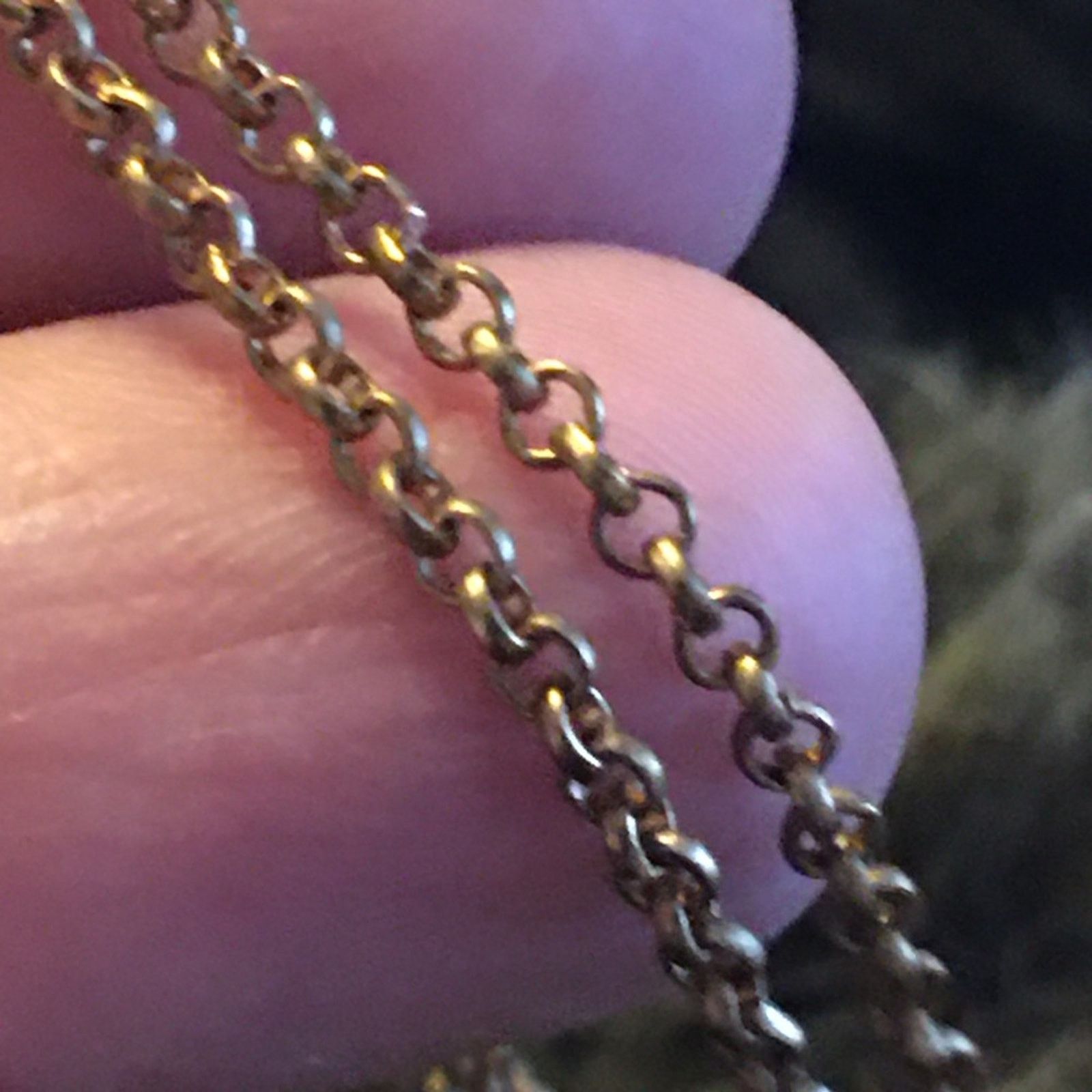 Vintage Vintage 80s faceted glass crystal on gold chain Size ONE SIZE - 7 Thumbnail
