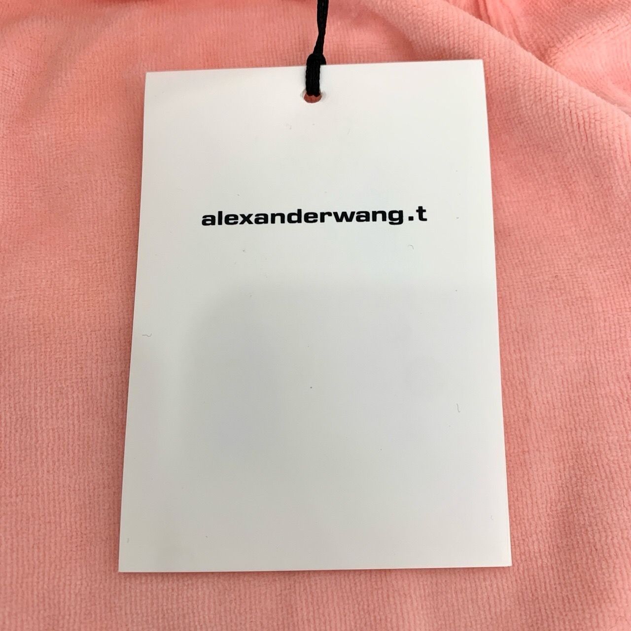 Alexander Wang Alexander Wang Pink Velour Jogger Pants With Rhinestone Logo Size 30" / US 8 / IT 44 - 7 Thumbnail