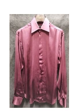 image of Tom Ford O1Loc1C0224 94Yhdpsz Shirt In Red, Men's (Size Small)