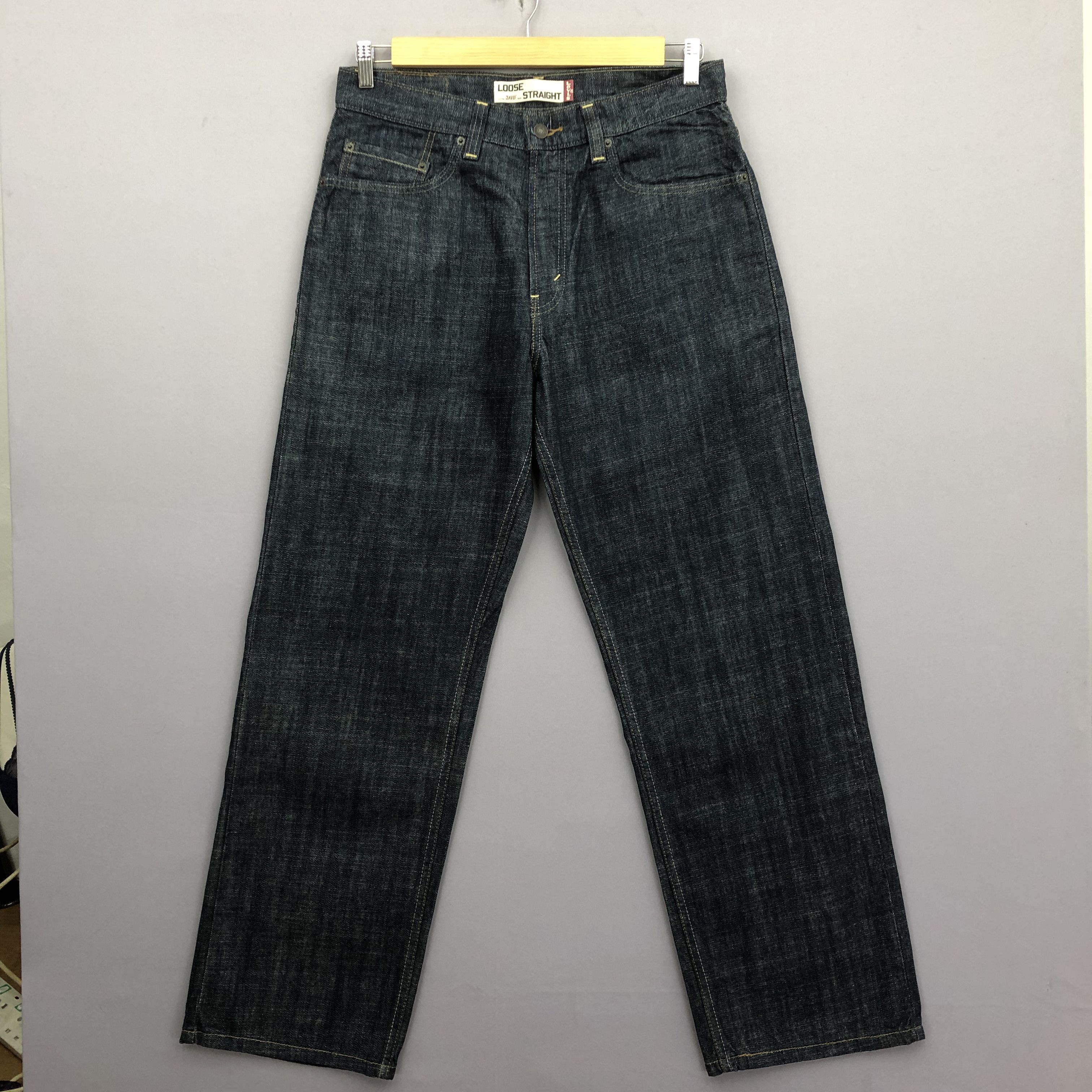 Levi's Vintage Levis 569 Baggy Jeans Skater Levi's Blue Loose Denim Size US 34 / EU 50 - 1 Thumbnail