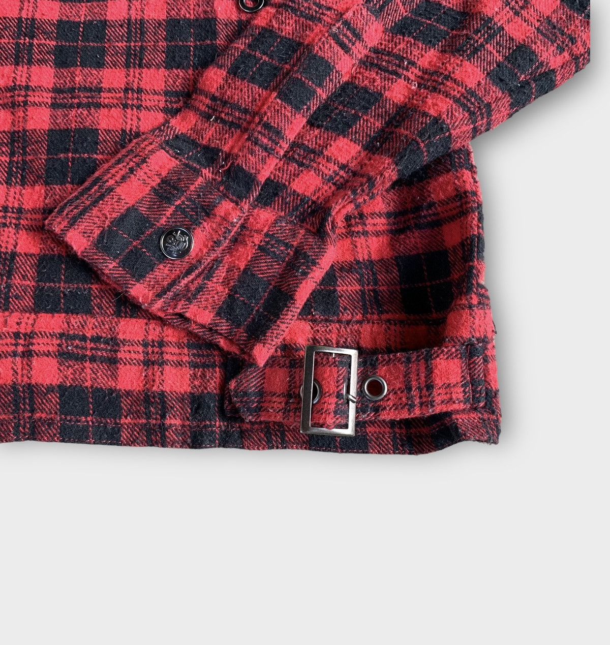 In The Attic In the attic Homme Plaid tartan punk zipper jacket Size M / US 6-8 / IT 42-44 - 9 Thumbnail